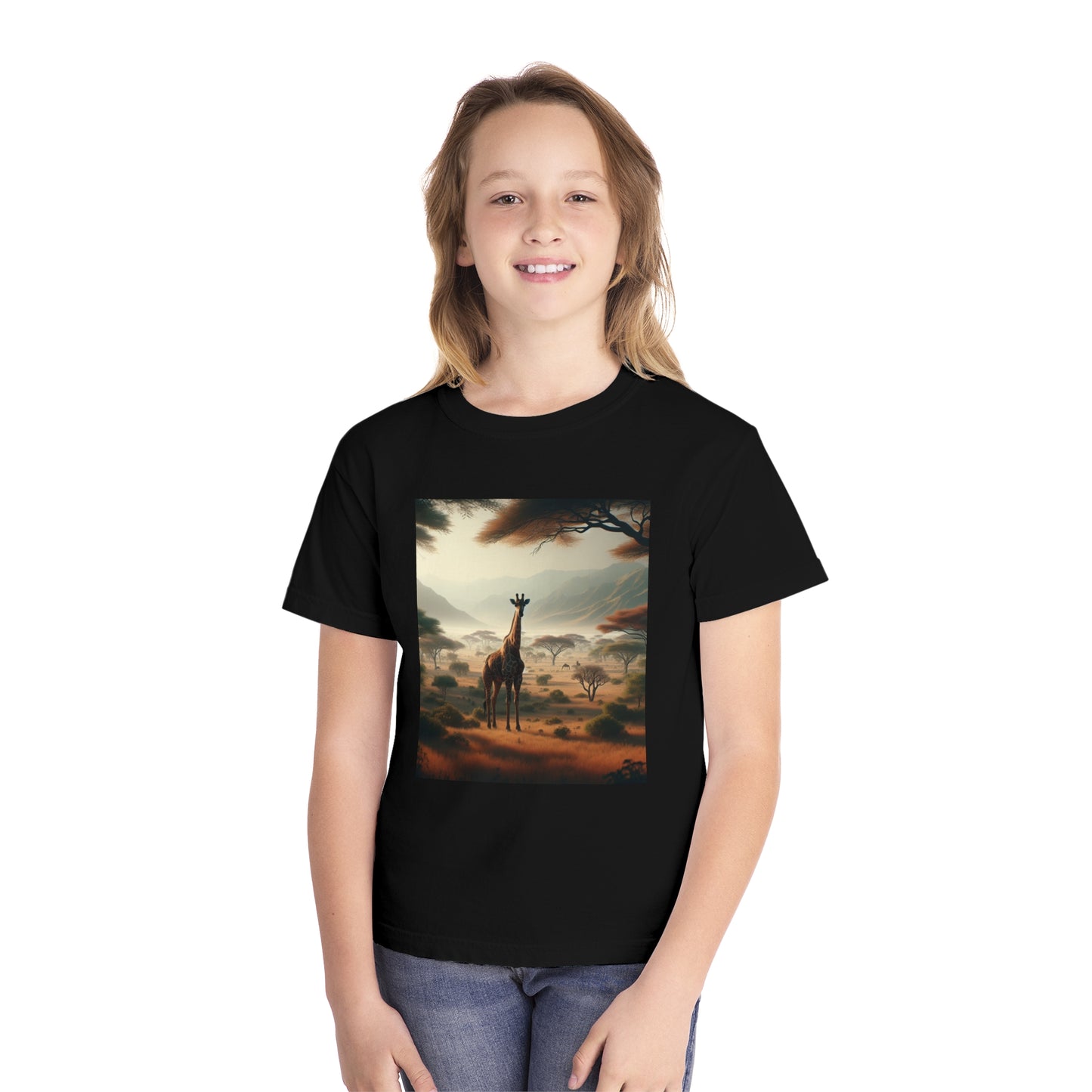 Giraffes Youth Midweight Tee