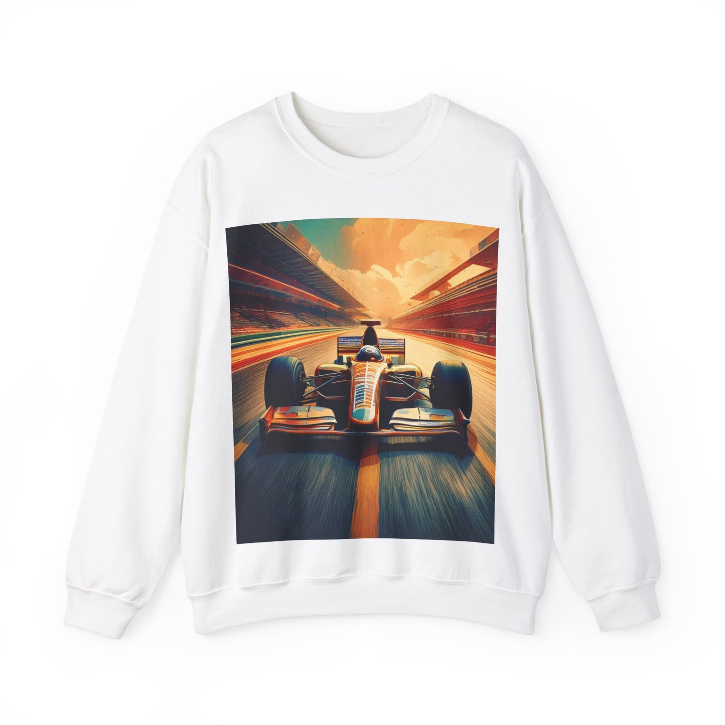 Race Car Crewneck Sweatshirt | Racing Apparel, Unisex Sweatshirt, F1 Gift, Motorsports Clothing, Car Enthusiasts Sweatshirt