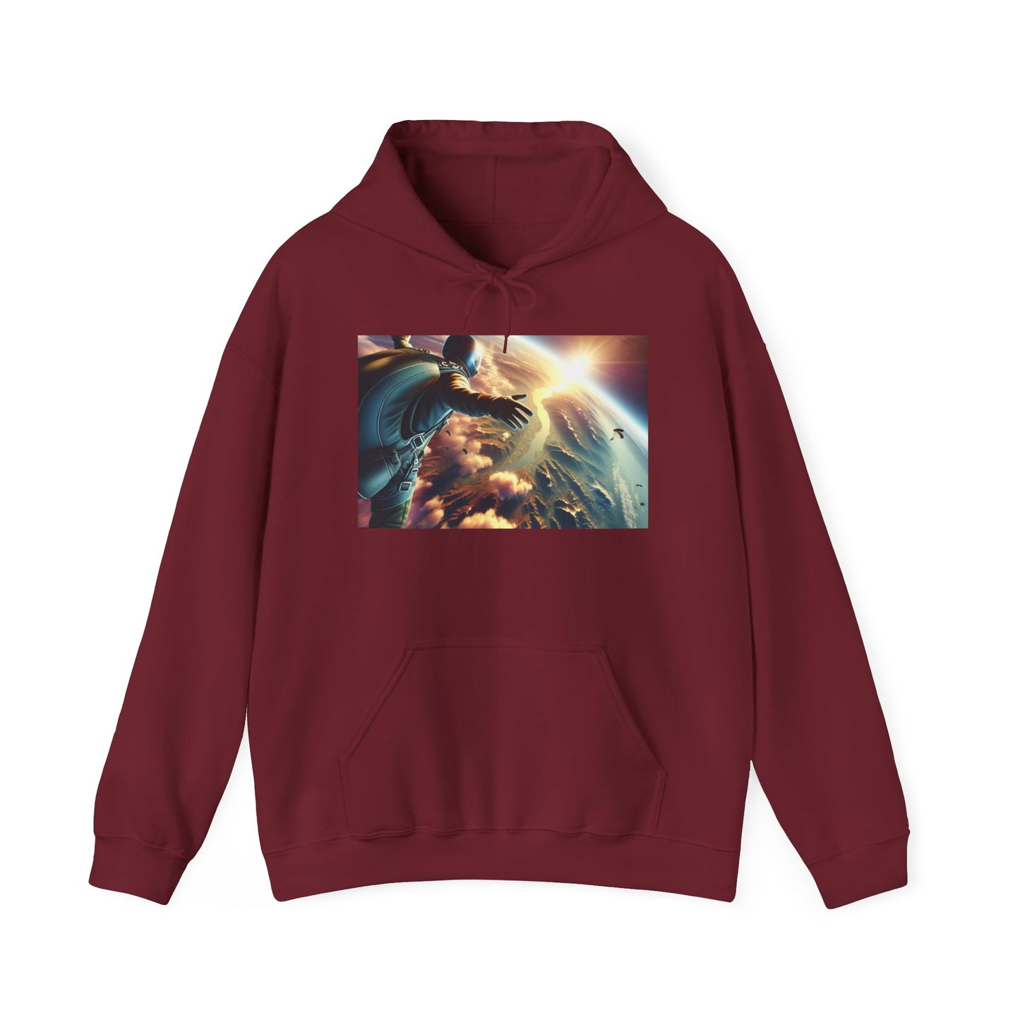 Skydiving Unisex Hoodie - Sports Team Vibes
