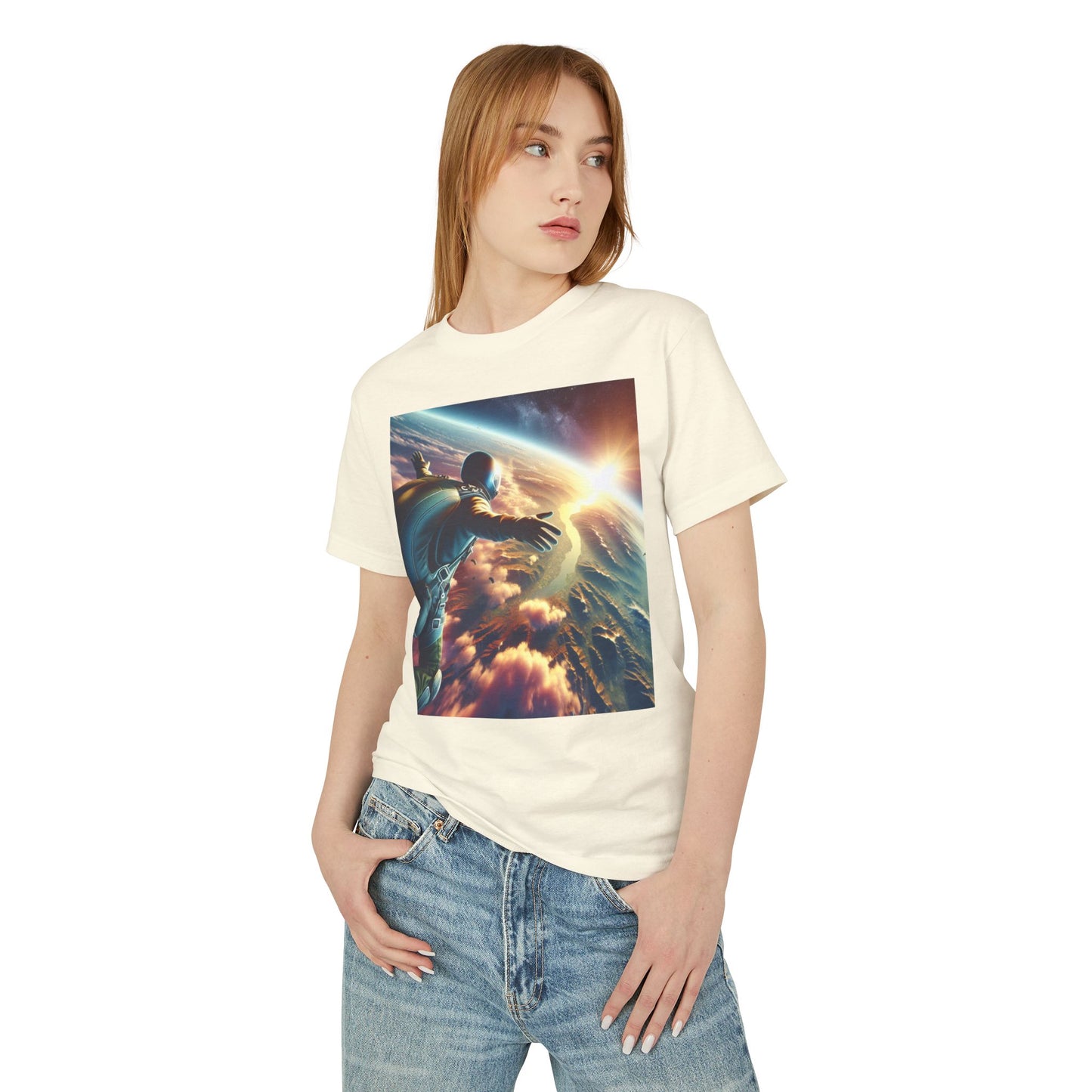 Skydiving Heavyweight Tee - Unisex Garment-Dyed Shirt
