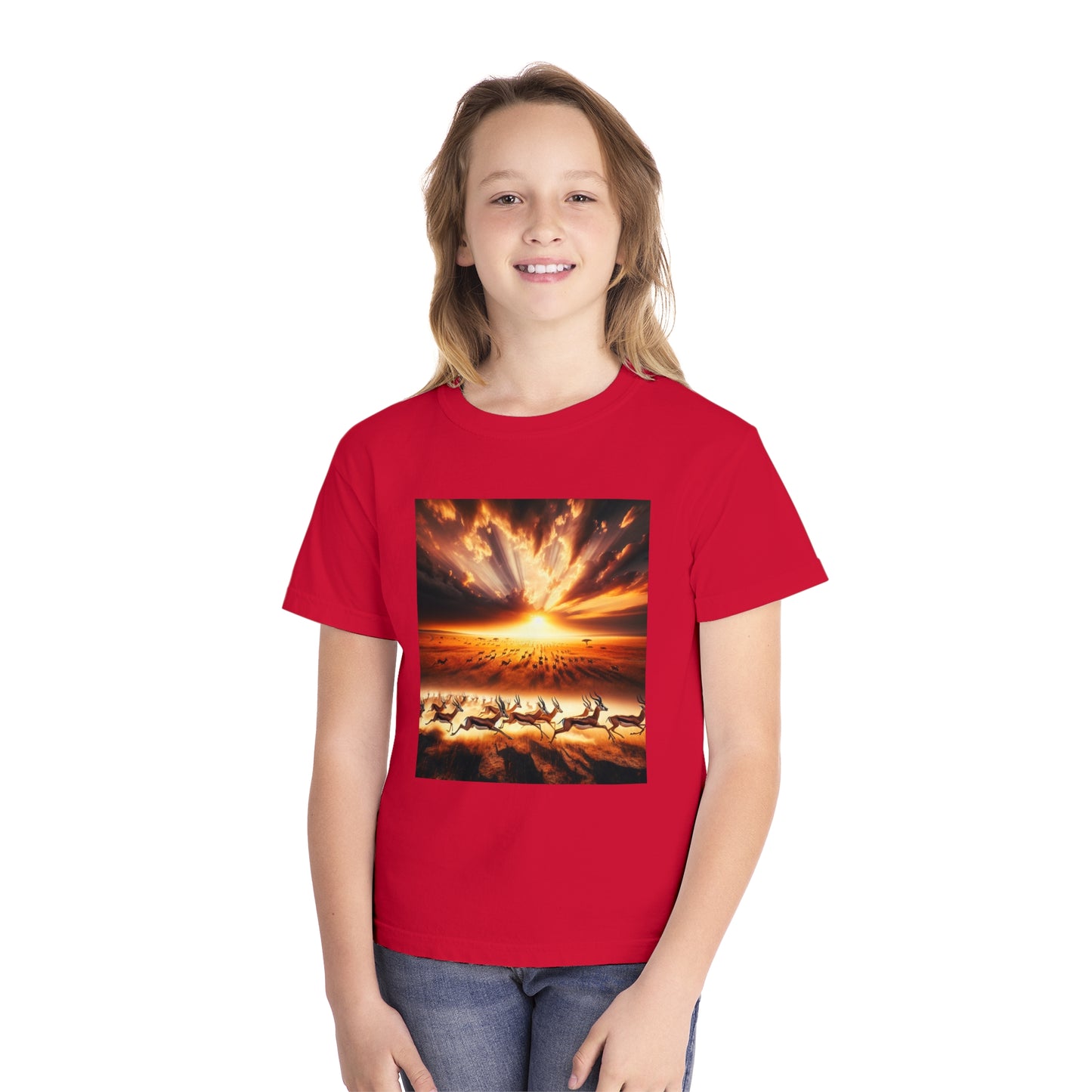 Gazelles Youth Midweight Tee