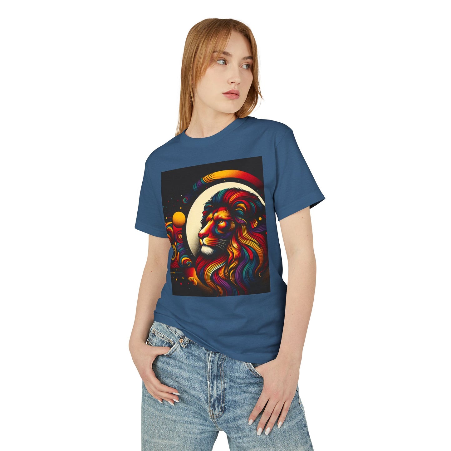 Leo Heavyweight Tee - Unisex Garment-Dyed Shirt