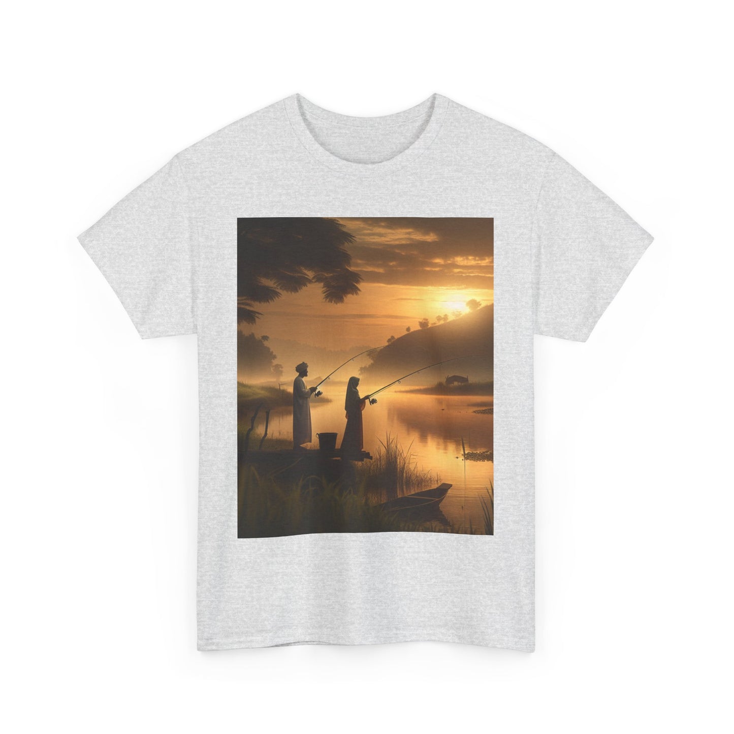 Fishing Women's Heavy Cotton Tee