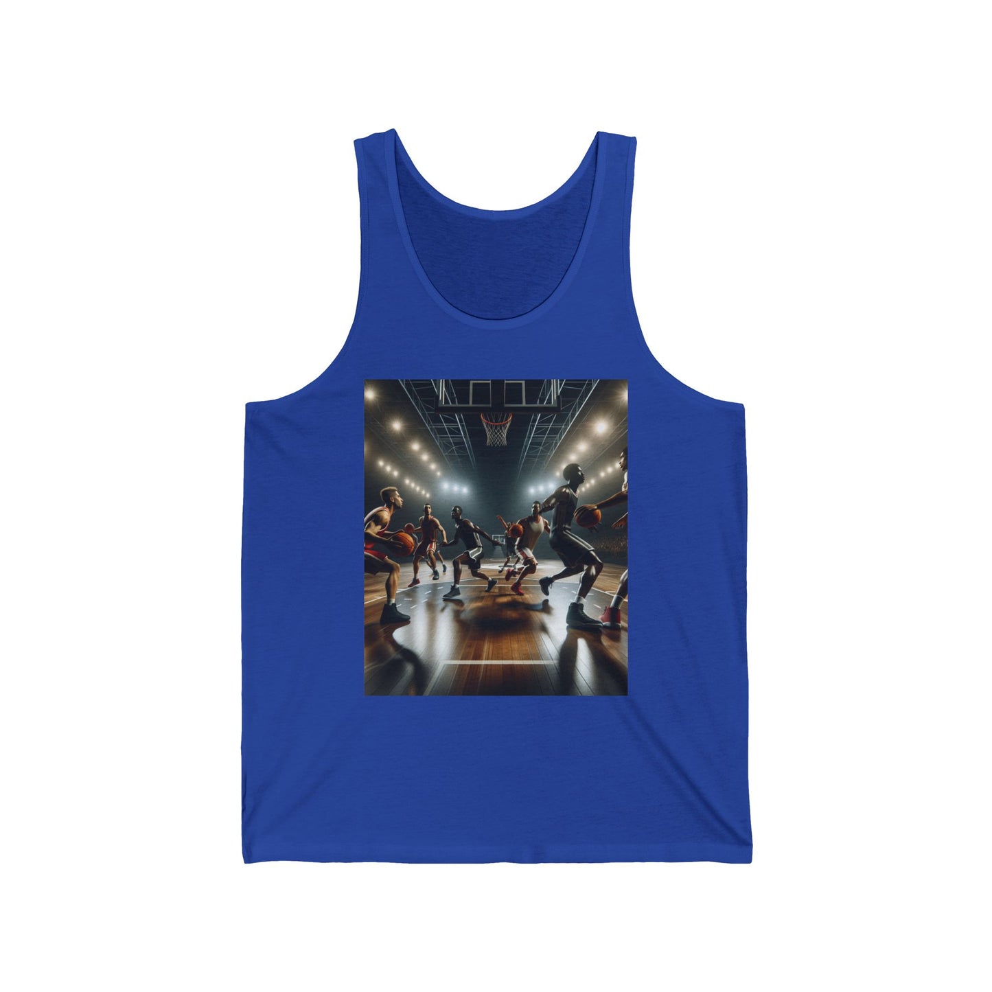 Basketball Unisex Jersey Tank Top - Perfect for Festivals & Casual Wear