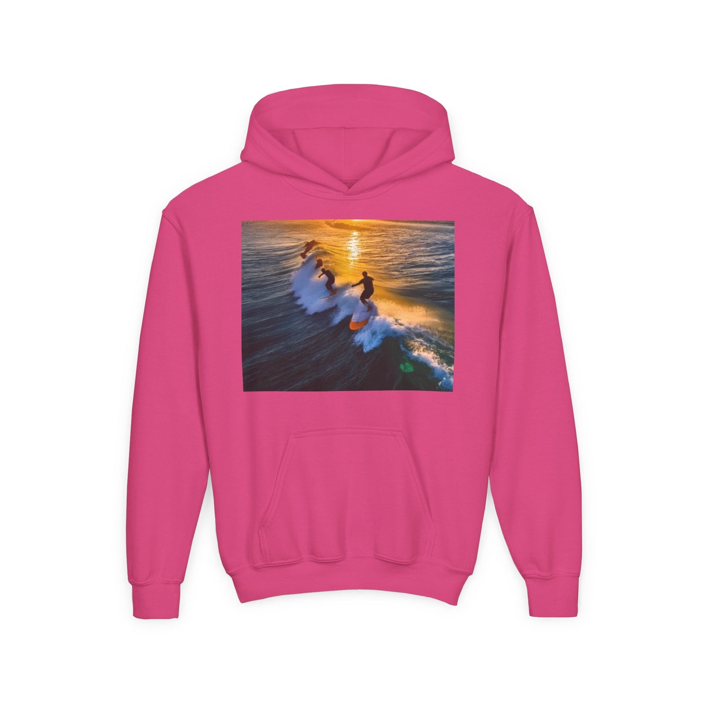 Surfing Youth Hoodie - Heavy Blend Sweatshirt