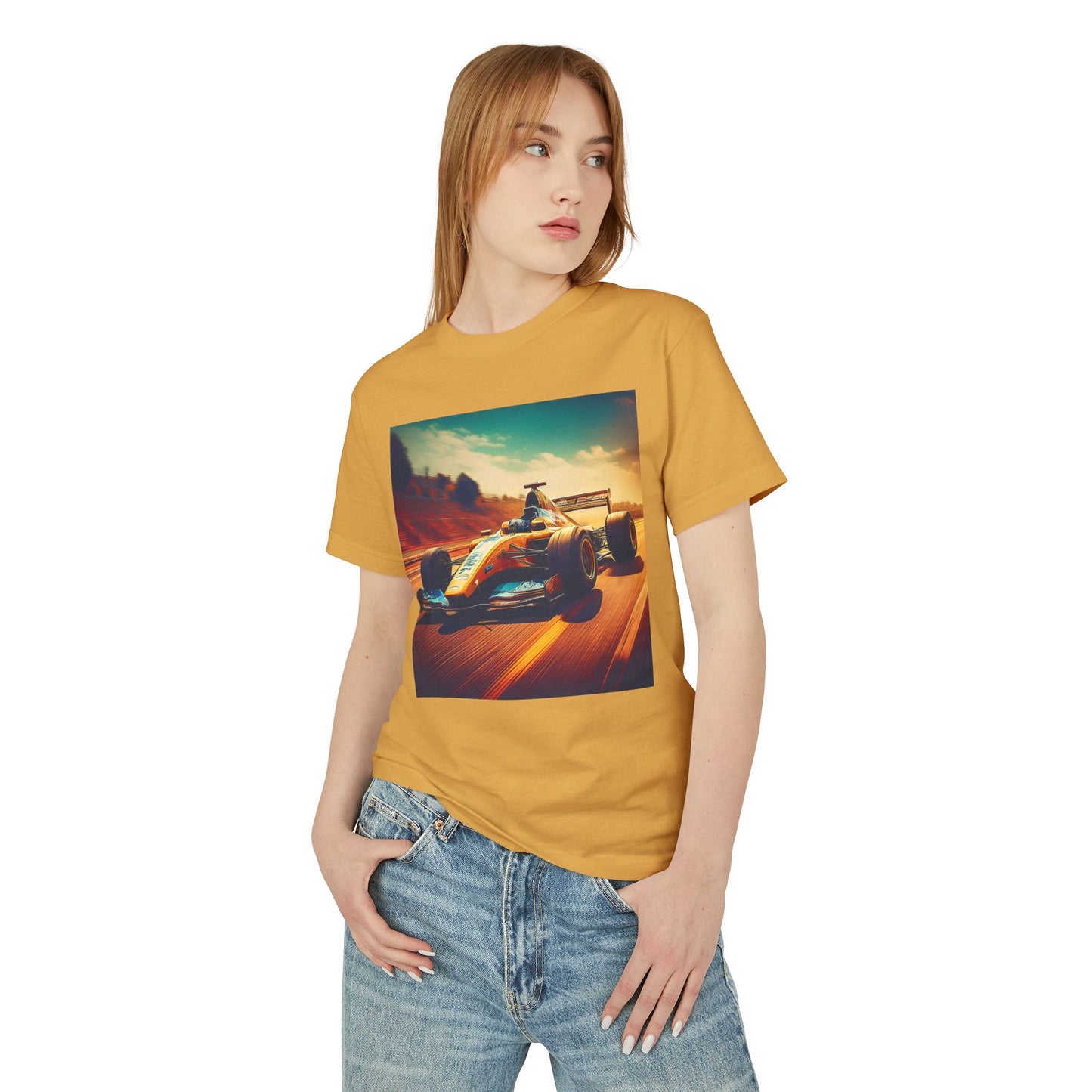 F1 Heavyweight Tee - Unisex Garment-Dyed Shirt