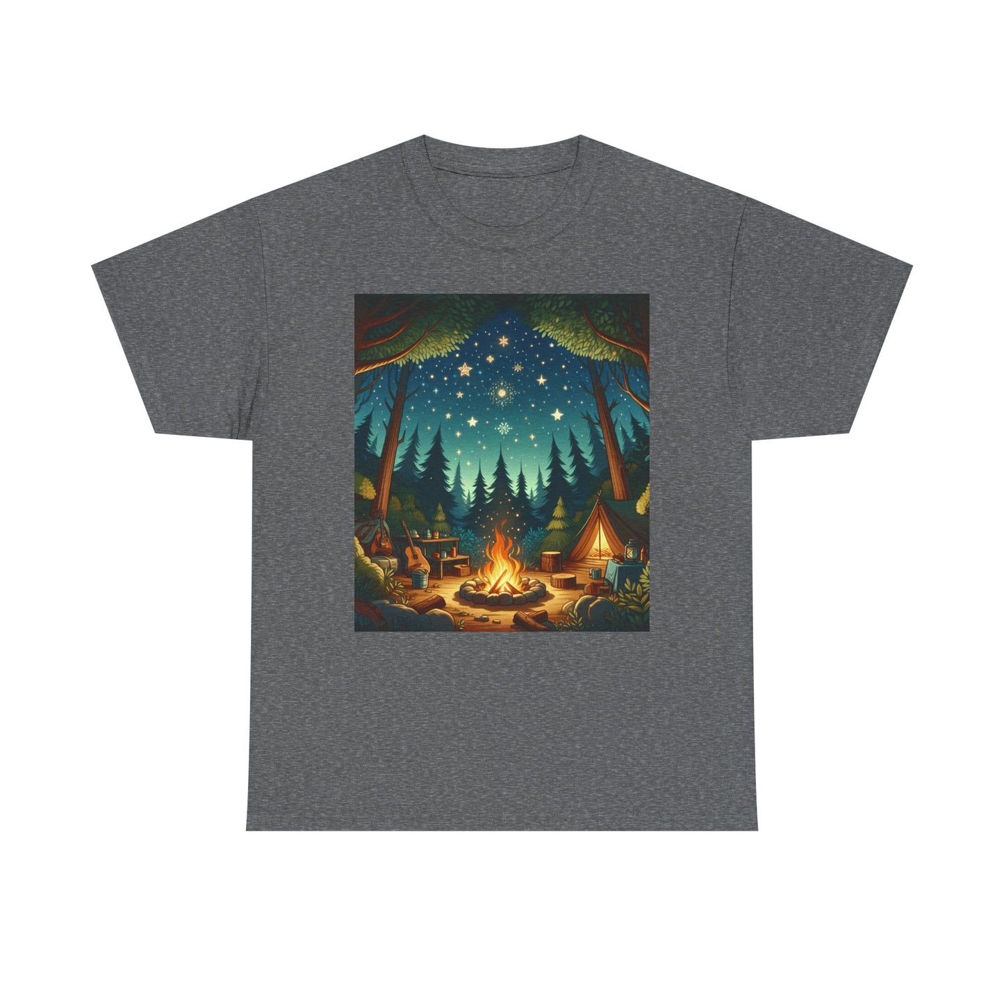 Camping Women's Heavy Cotton Tee