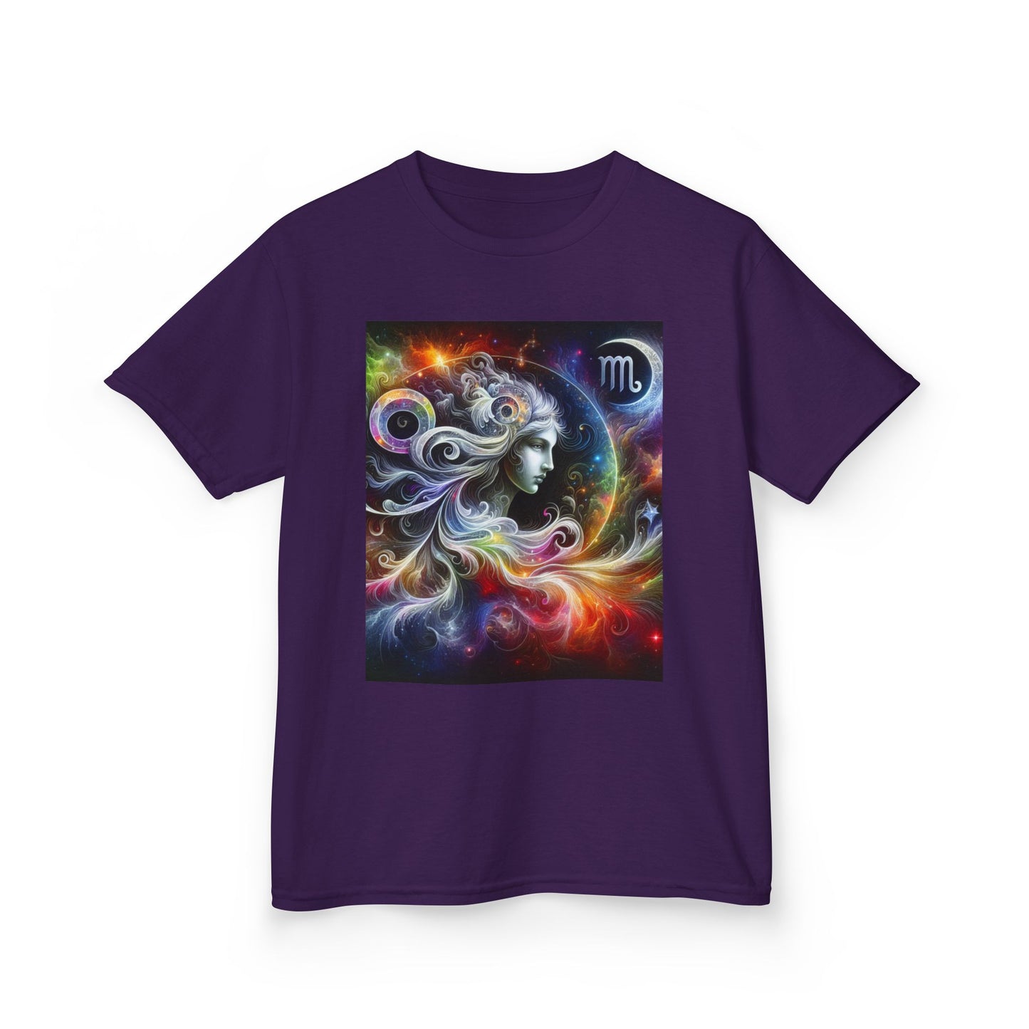 Virgo Horoscope Kids Tee - Cosmic Zodiac T-Shirt for Astrology Lovers, Birthday Gift, Everyday Wear, Reference Guide, Unique Design