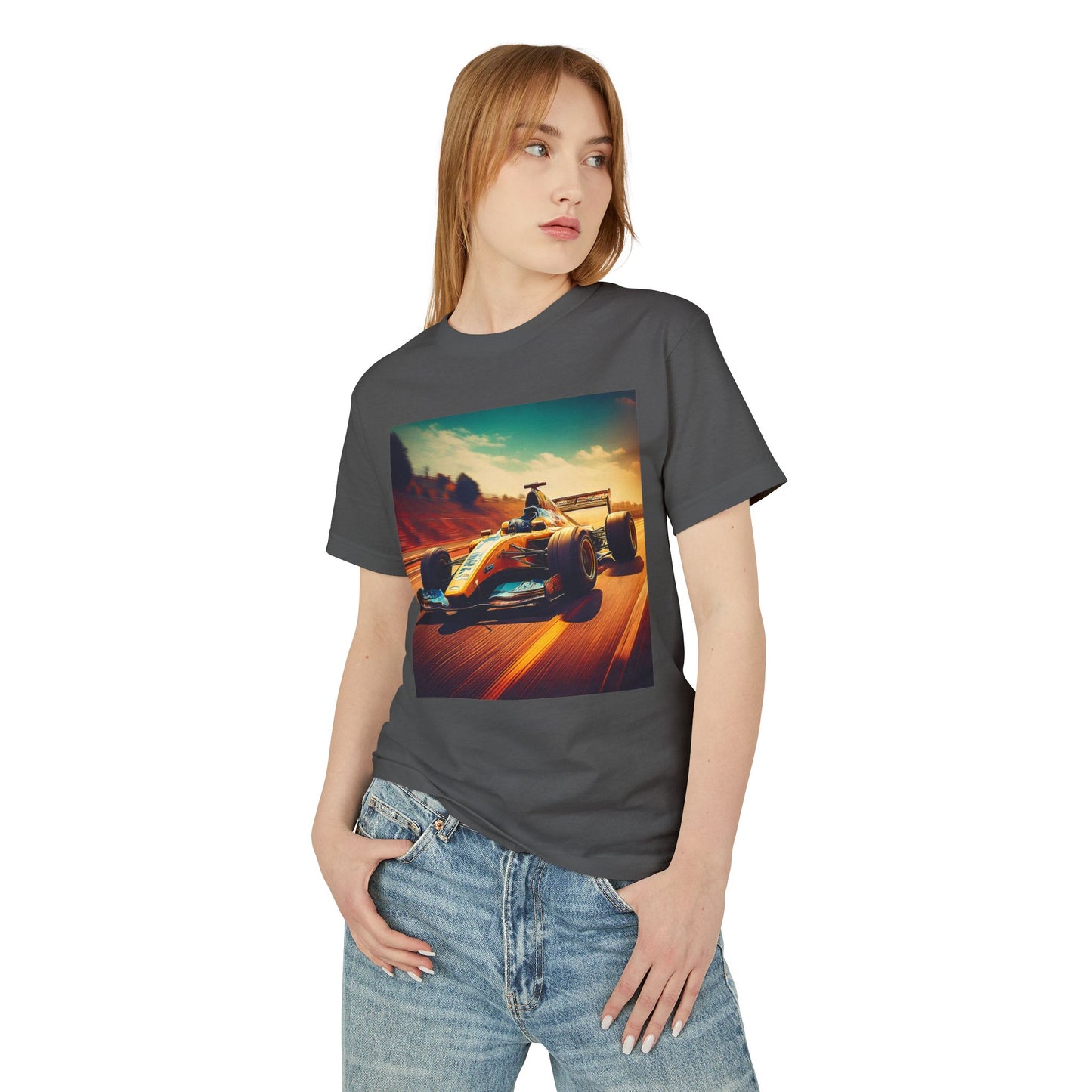 F1 Heavyweight Tee - Unisex Garment-Dyed Shirt