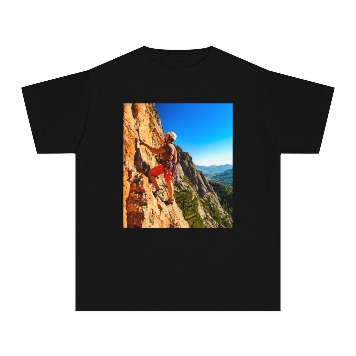Rock Climbing Youth Midweight Tee