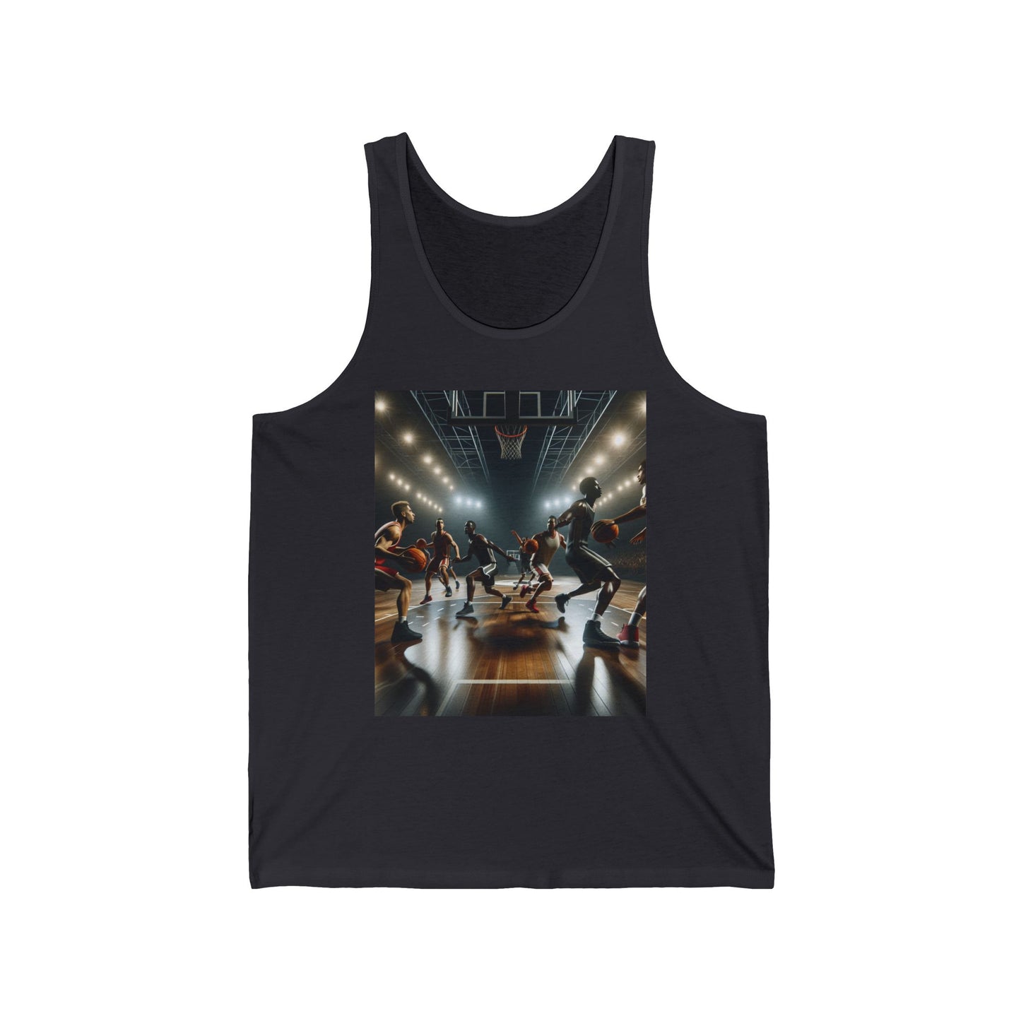 Basketball Unisex Jersey Tank Top - Perfect for Festivals & Casual Wear