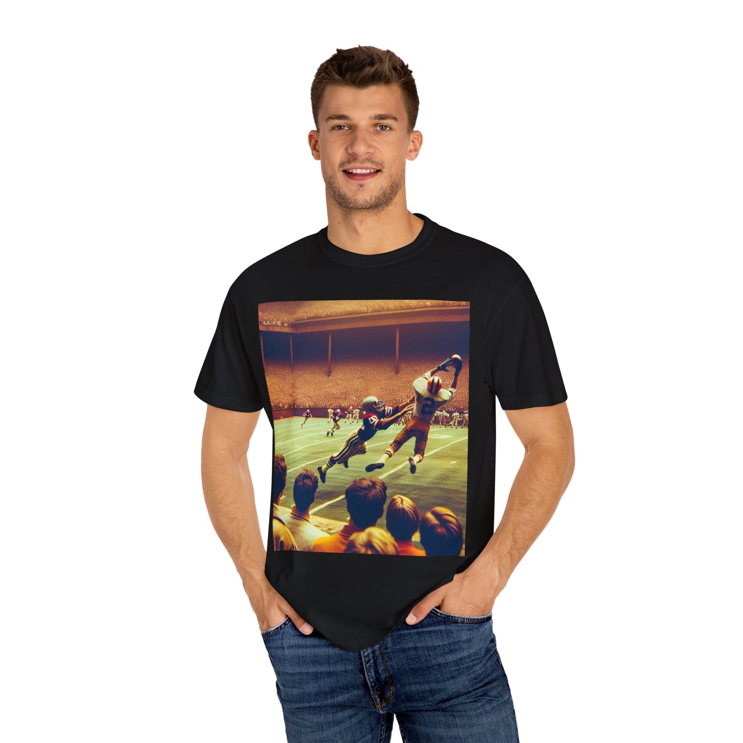 Vintage Football Unisex T-shirt, Retro Sports Tee, Fitness Apparel, Game Day Wear, Festival Outfit
