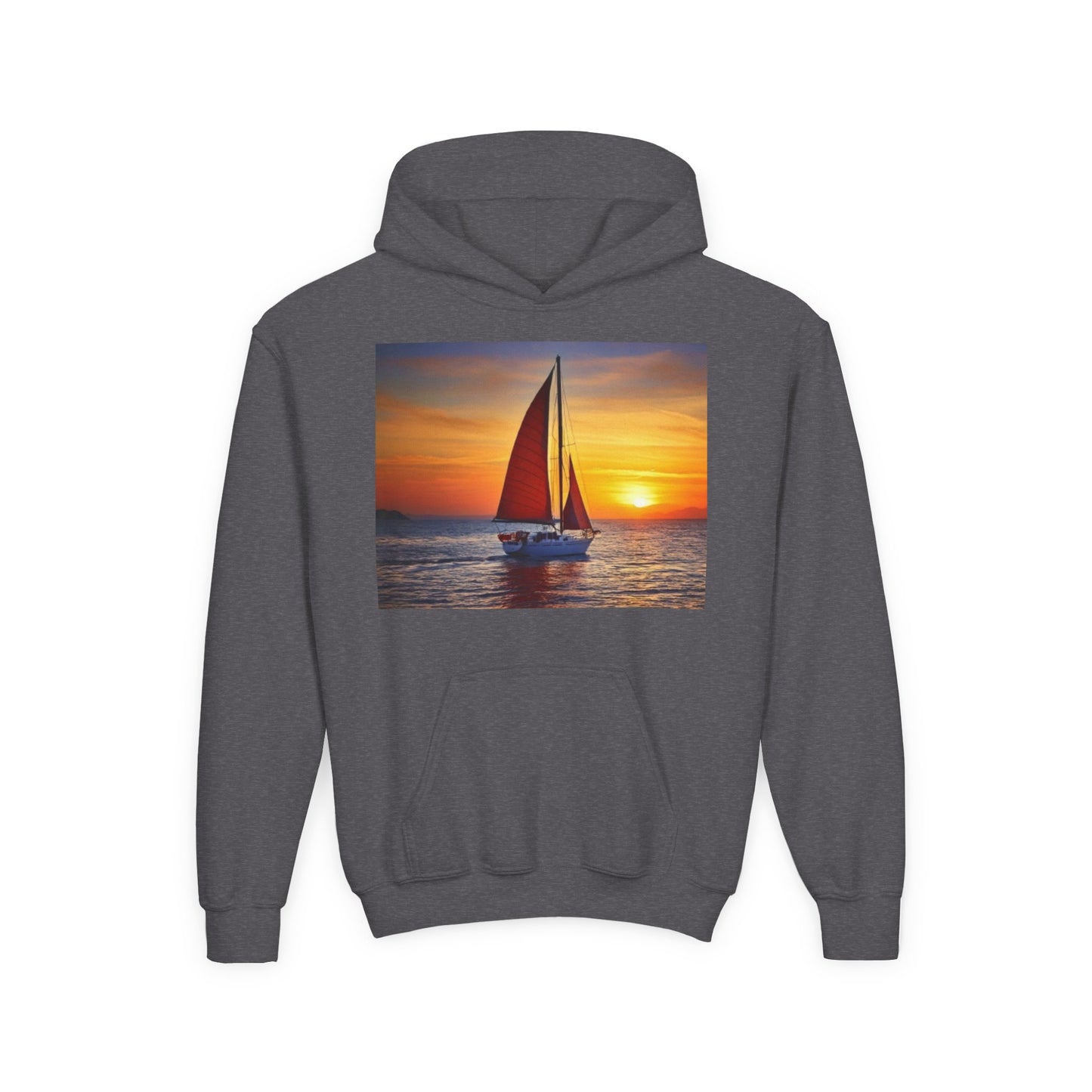 Sailing Youth Hoodie - Heavy Blend Sweatshirt