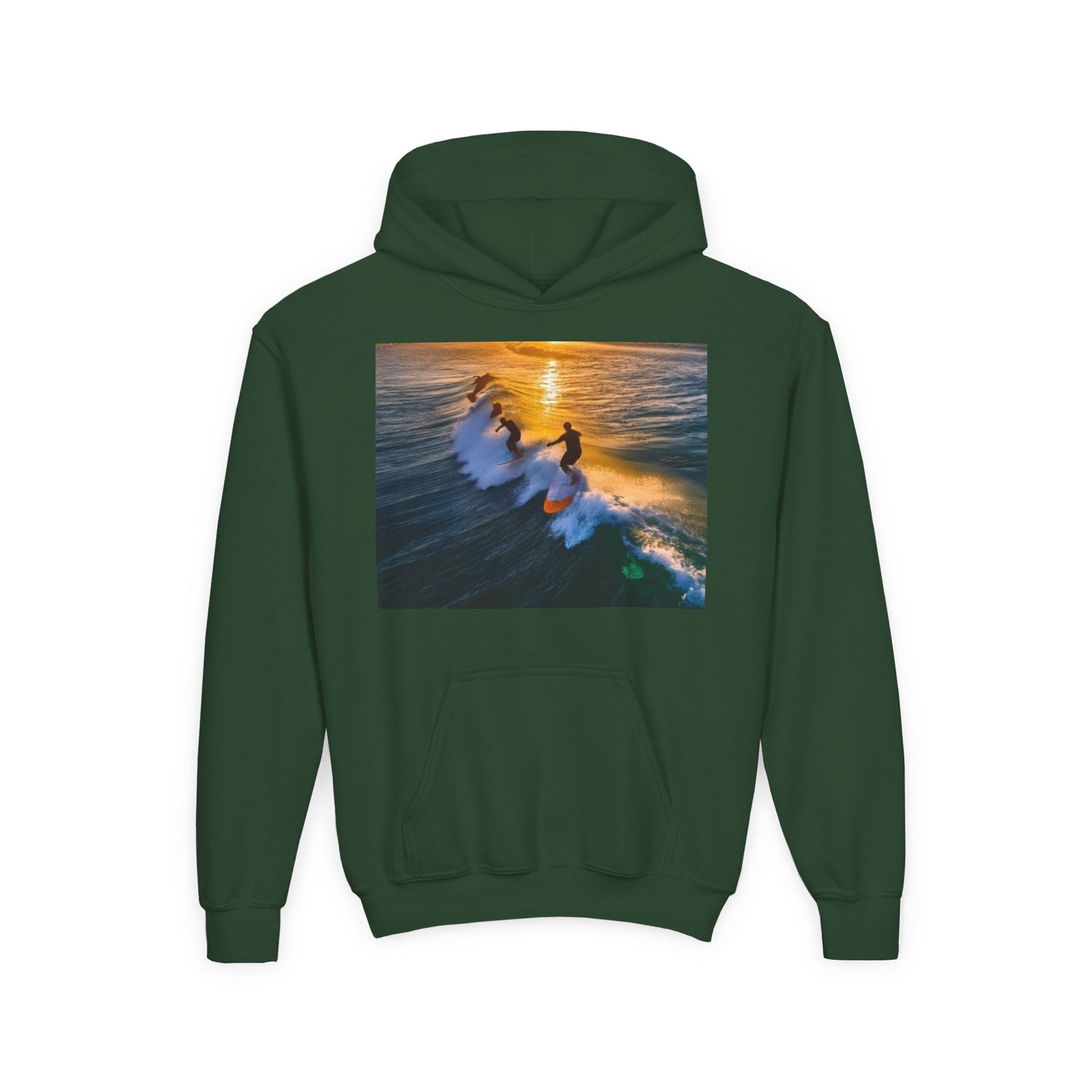 Surfing Youth Hoodie - Heavy Blend Sweatshirt