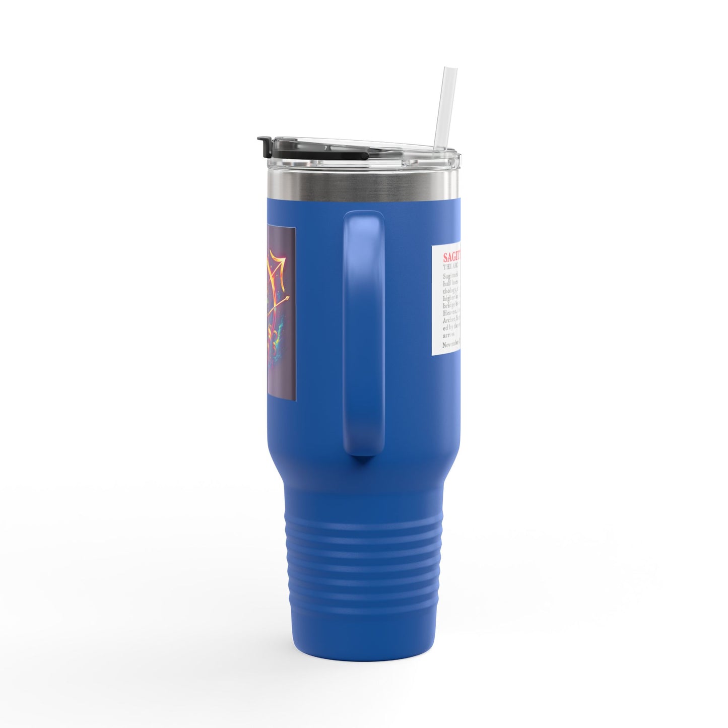 Sagittarius Insulated Travel Mug, 40oz, Perfect for Zodiac Fans, Coffee, Tea, Water