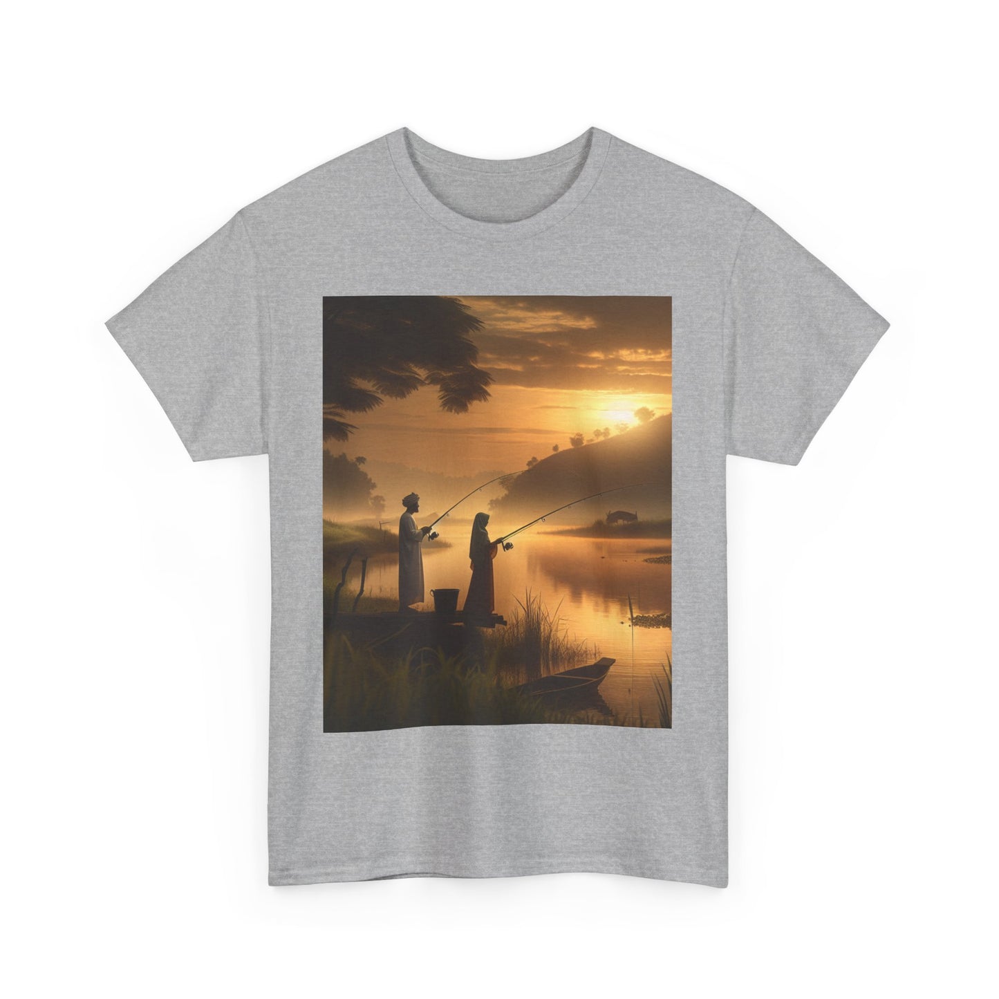 Fishing Women's Heavy Cotton Tee