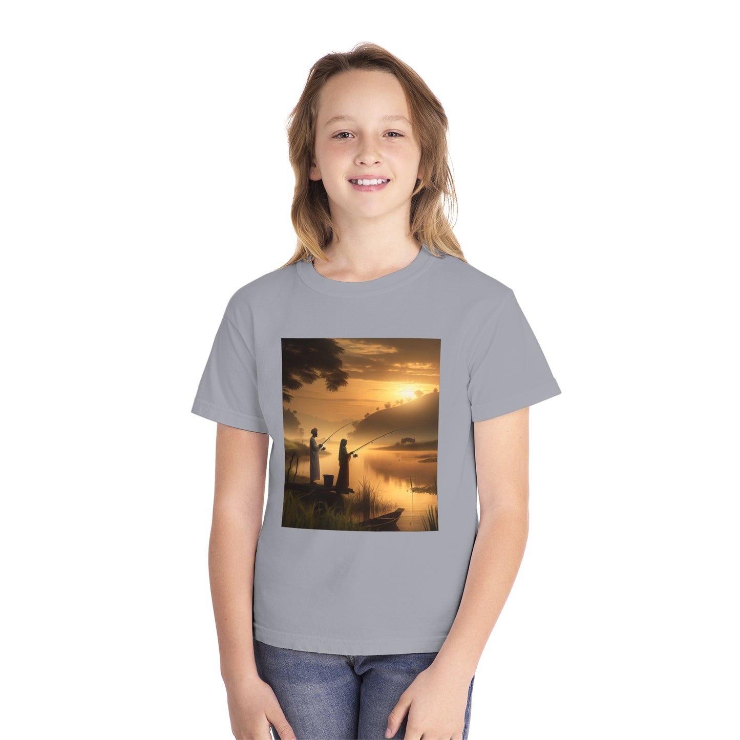 Fishing Youth Midweight Tee