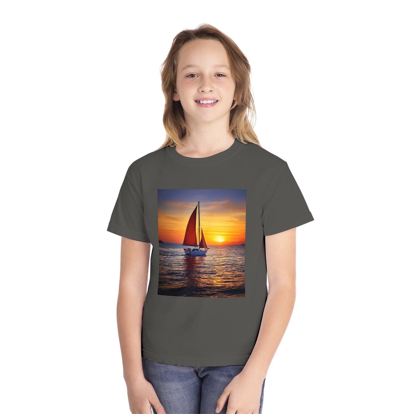 Sailing Youth Midweight Tee