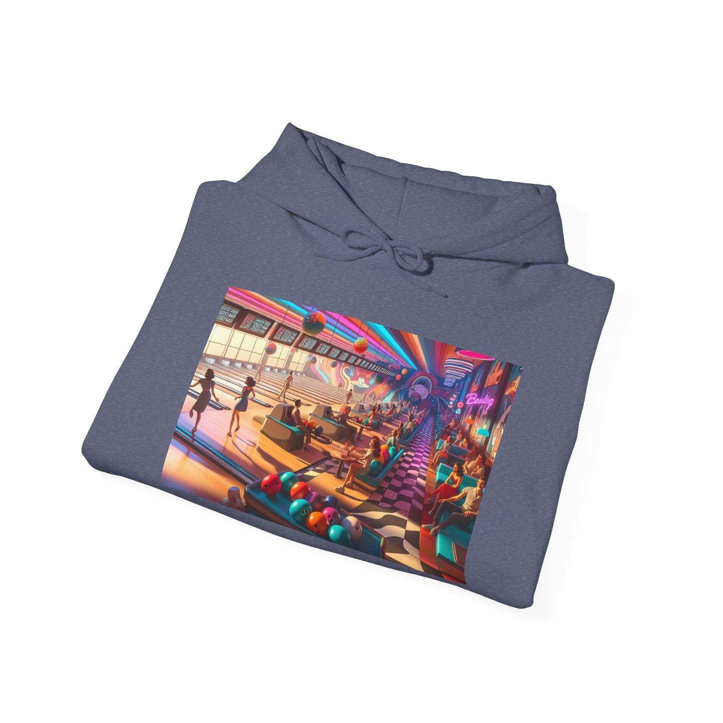 Bowling Unisex Hoodie - Sports Team Vibes