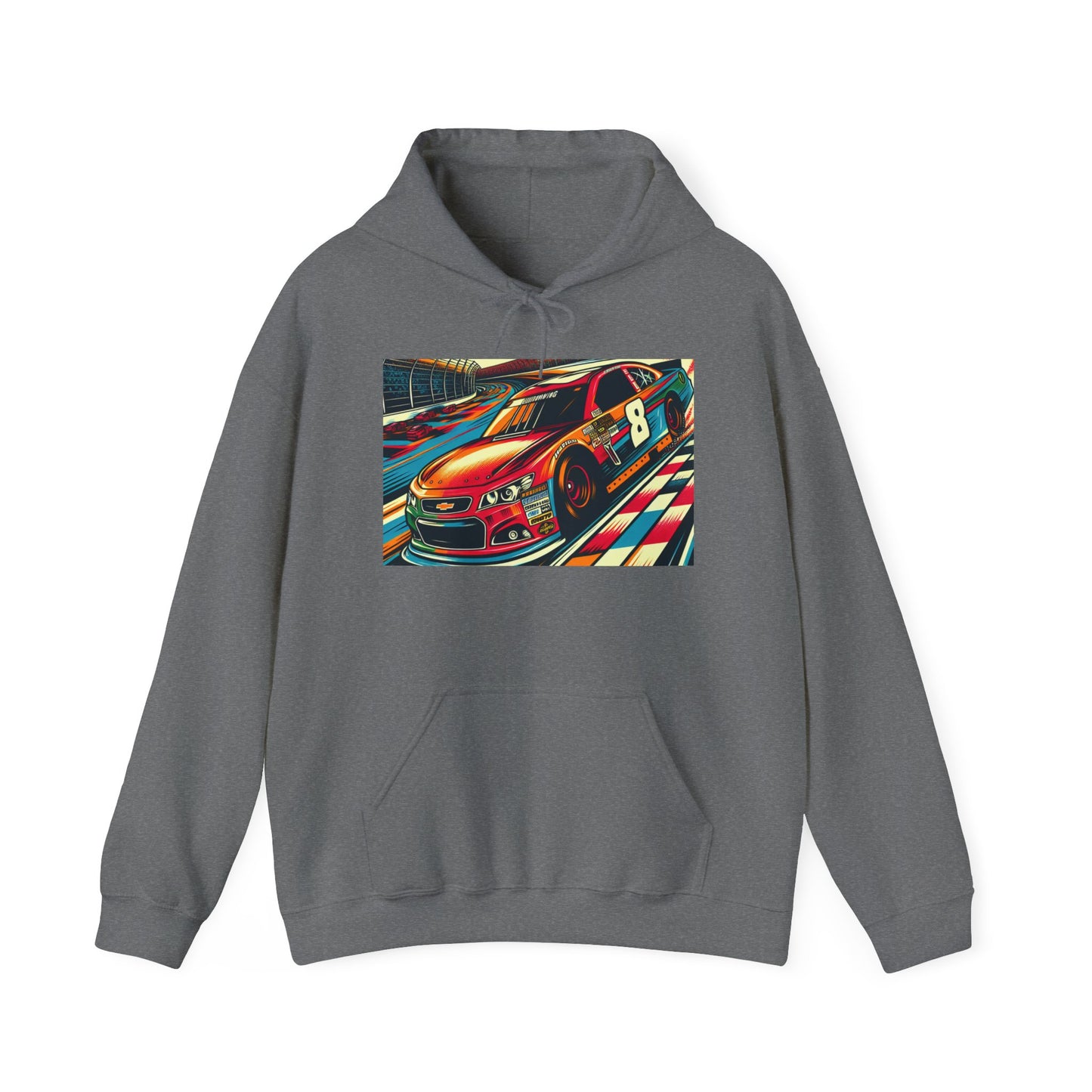 Nascar 8 Unisex Hoodie - Racing Vibes