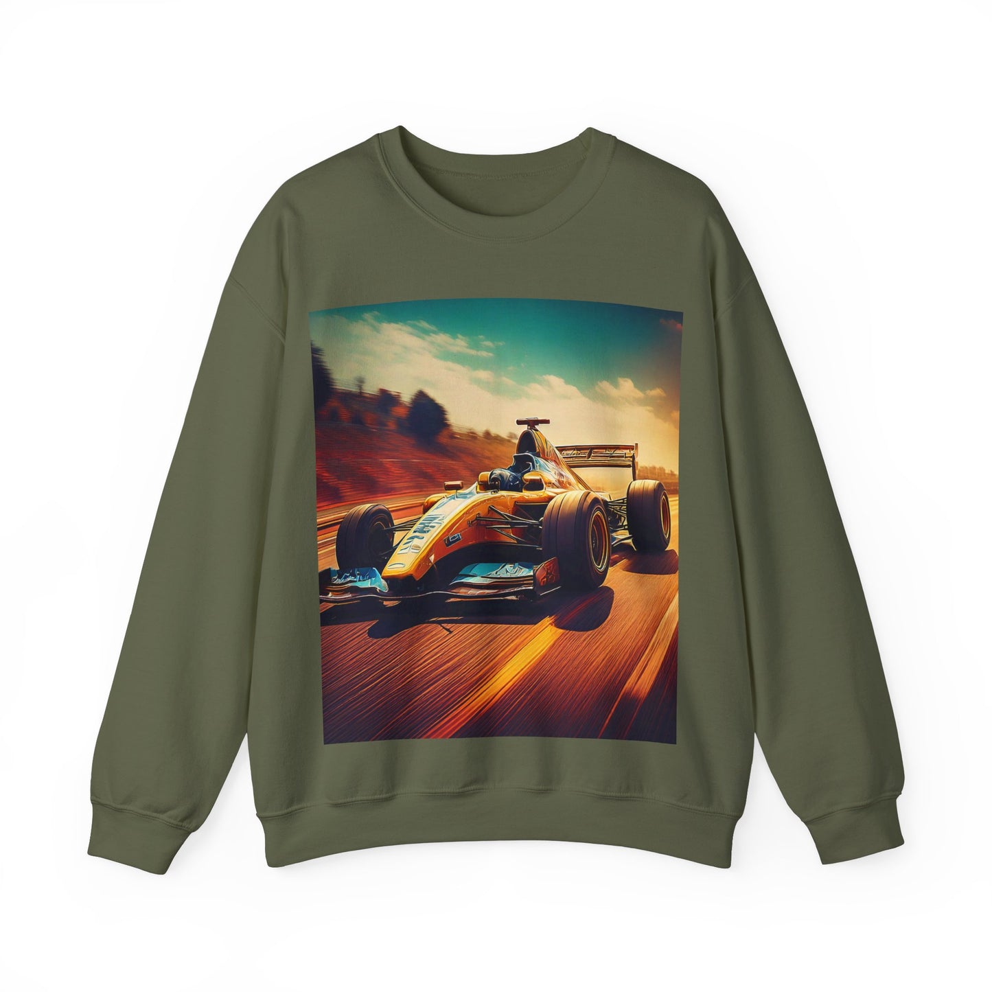 Race Car Crewneck Sweatshirt | Racing Apparel, Unisex Sweatshirt, F1 Gift, Motorsports Clothing, Car Enthusiasts Sweatshirt