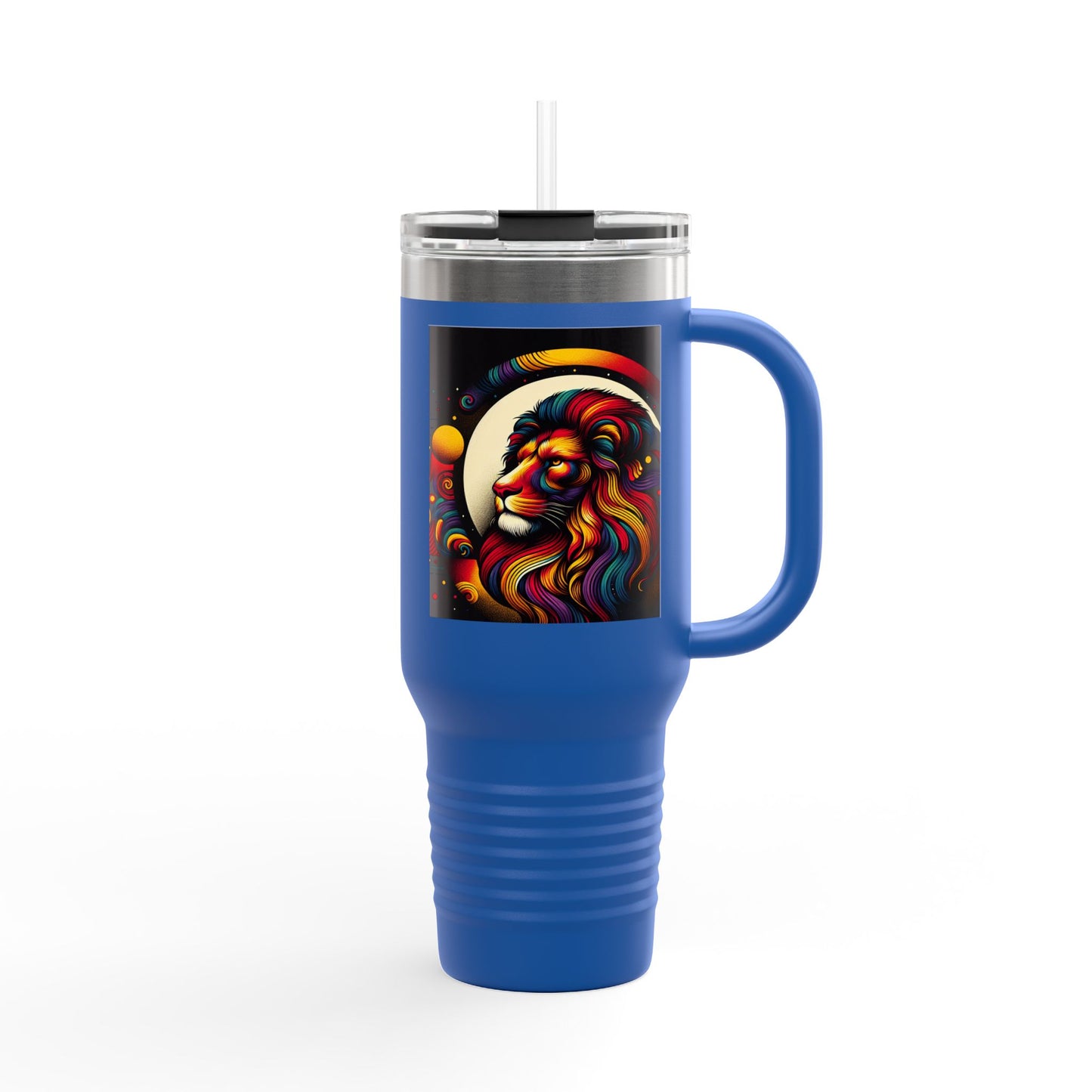 Leo Insulated Travel Mug, 40oz, Perfect for Zodiac Fans, Coffee, Tea, Water