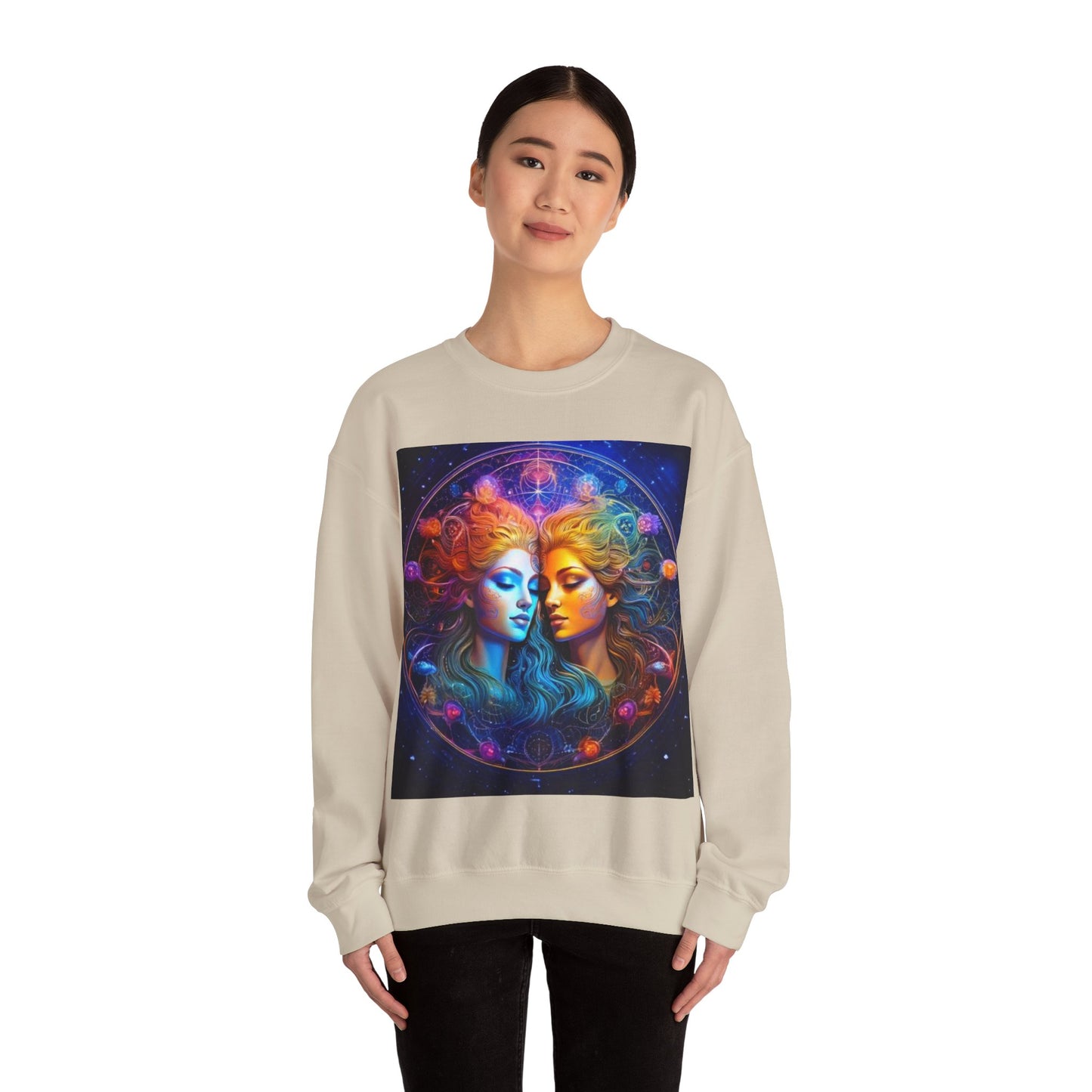 Gemini Crewneck Sweatshirt | Zodiac Apparel, Unisex Sweatshirt
