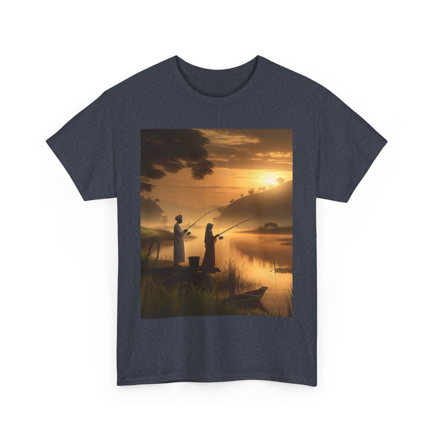 Fishing Women's Heavy Cotton Tee