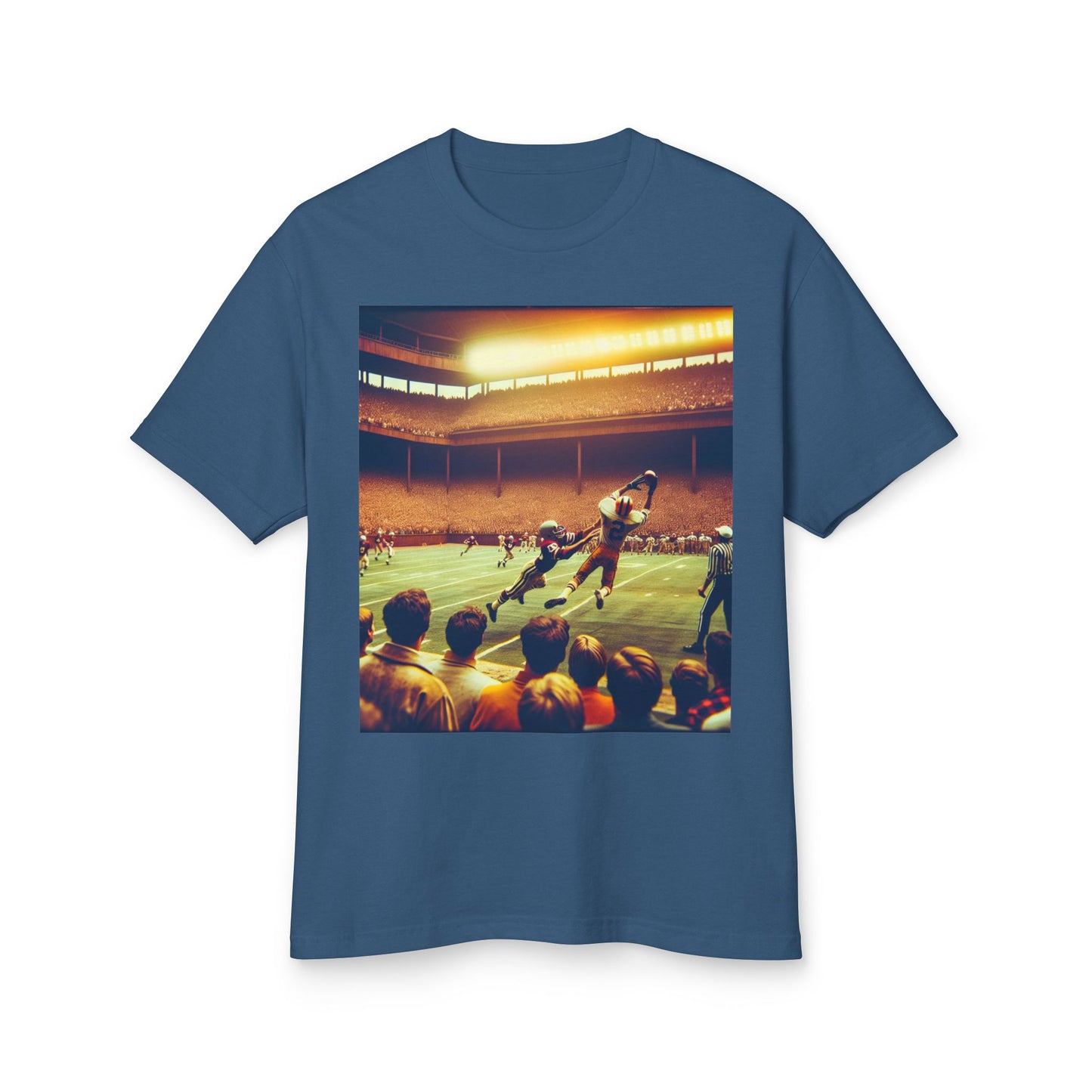 Football Heavyweight Tee - Unisex Garment-Dyed Shirt
