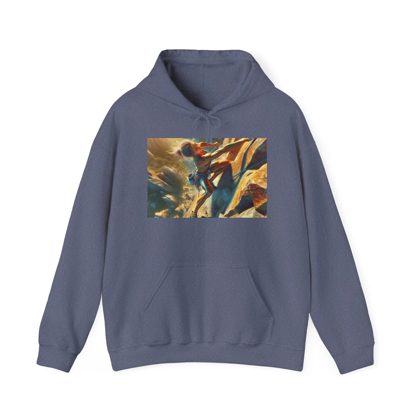 Rock Climbing Unisex Hoodie - Sports Team Vibes
