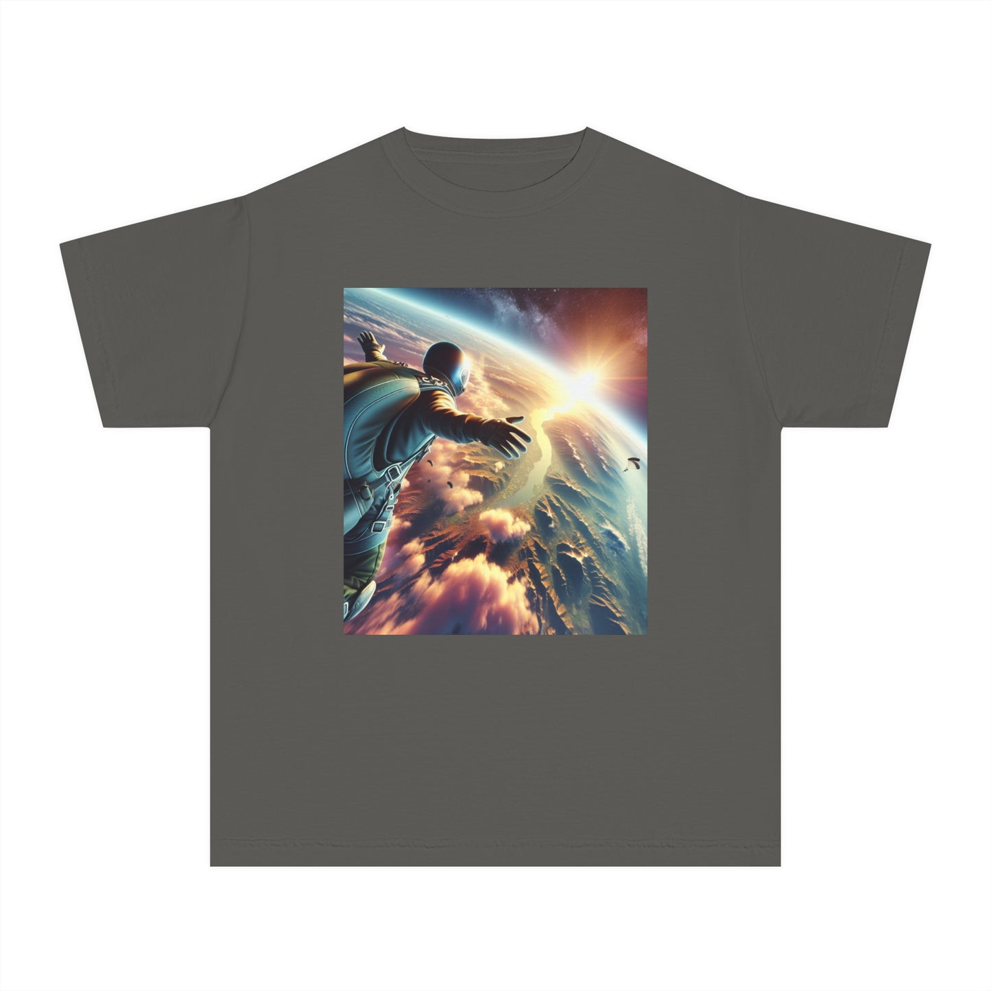 Sky Diving Youth Midweight Tee