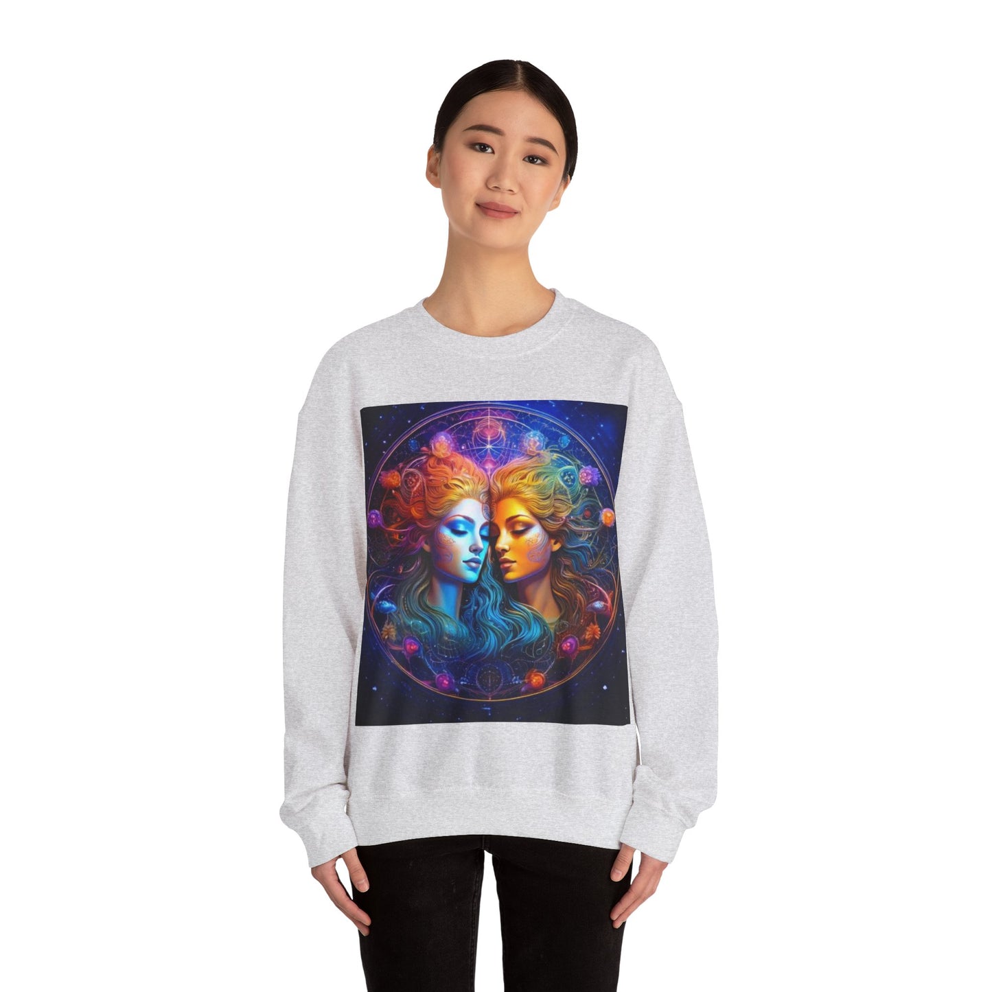 Gemini Crewneck Sweatshirt | Zodiac Apparel, Unisex Sweatshirt