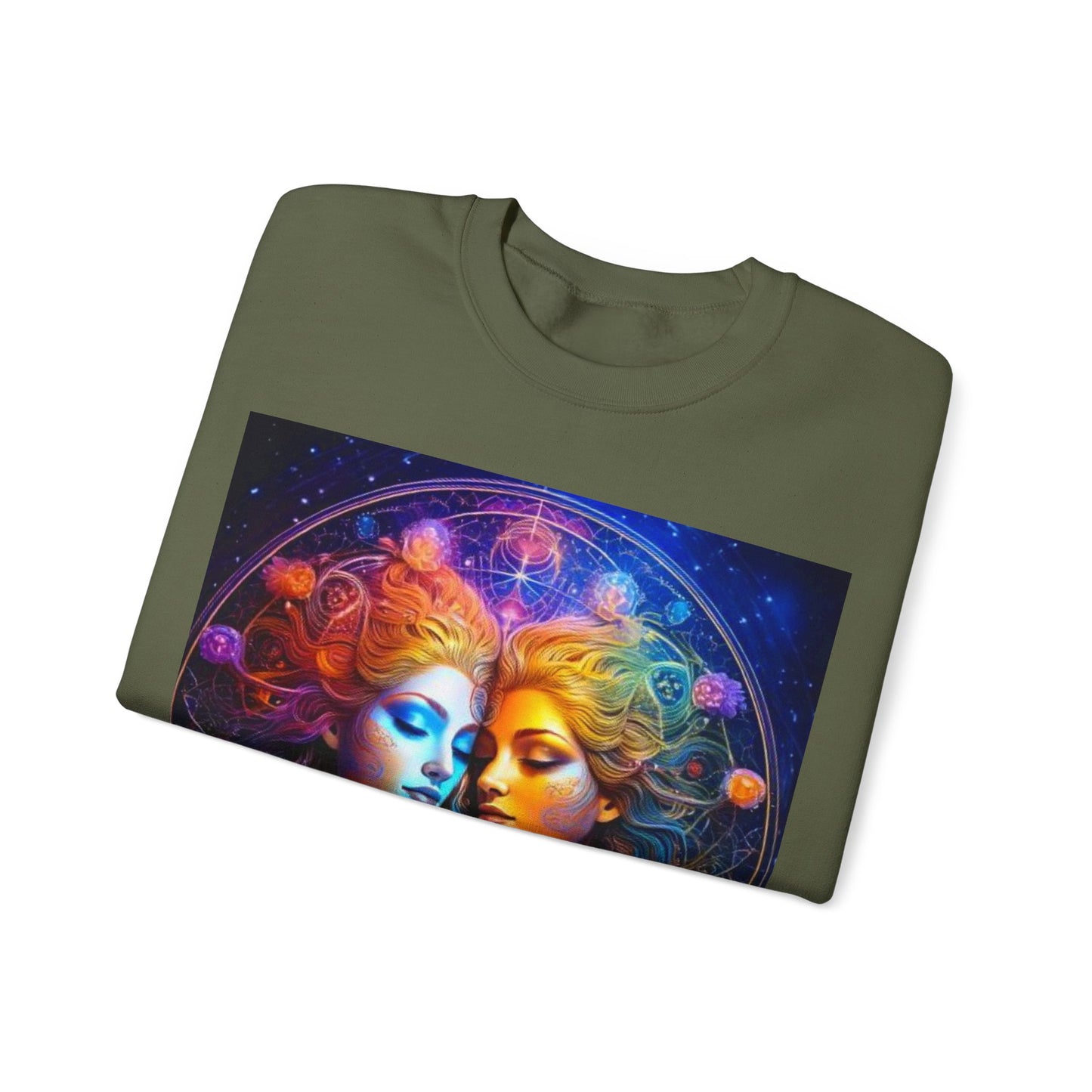 Gemini Crewneck Sweatshirt | Zodiac Apparel, Unisex Sweatshirt