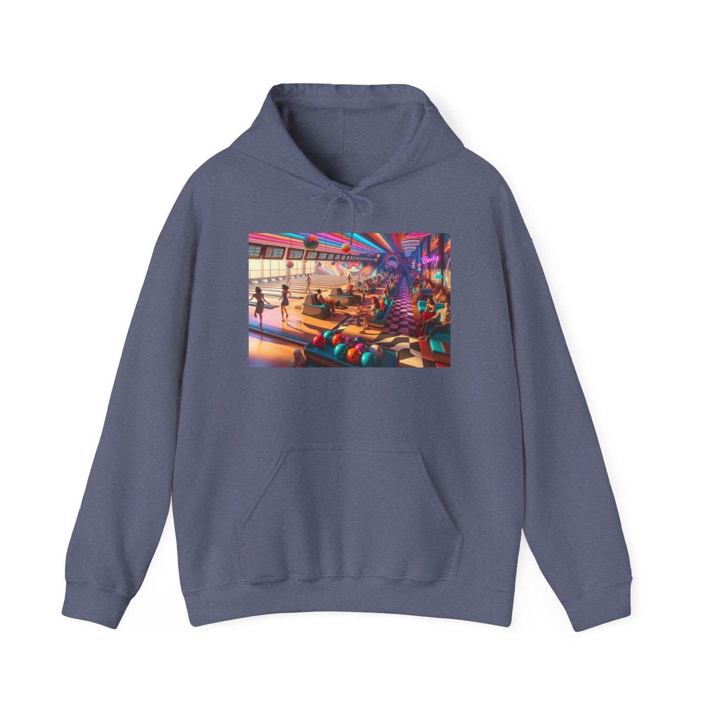 Bowling Unisex Hoodie - Sports Team Vibes