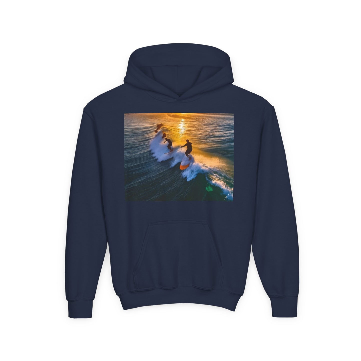 Surfing Youth Hoodie - Heavy Blend Sweatshirt
