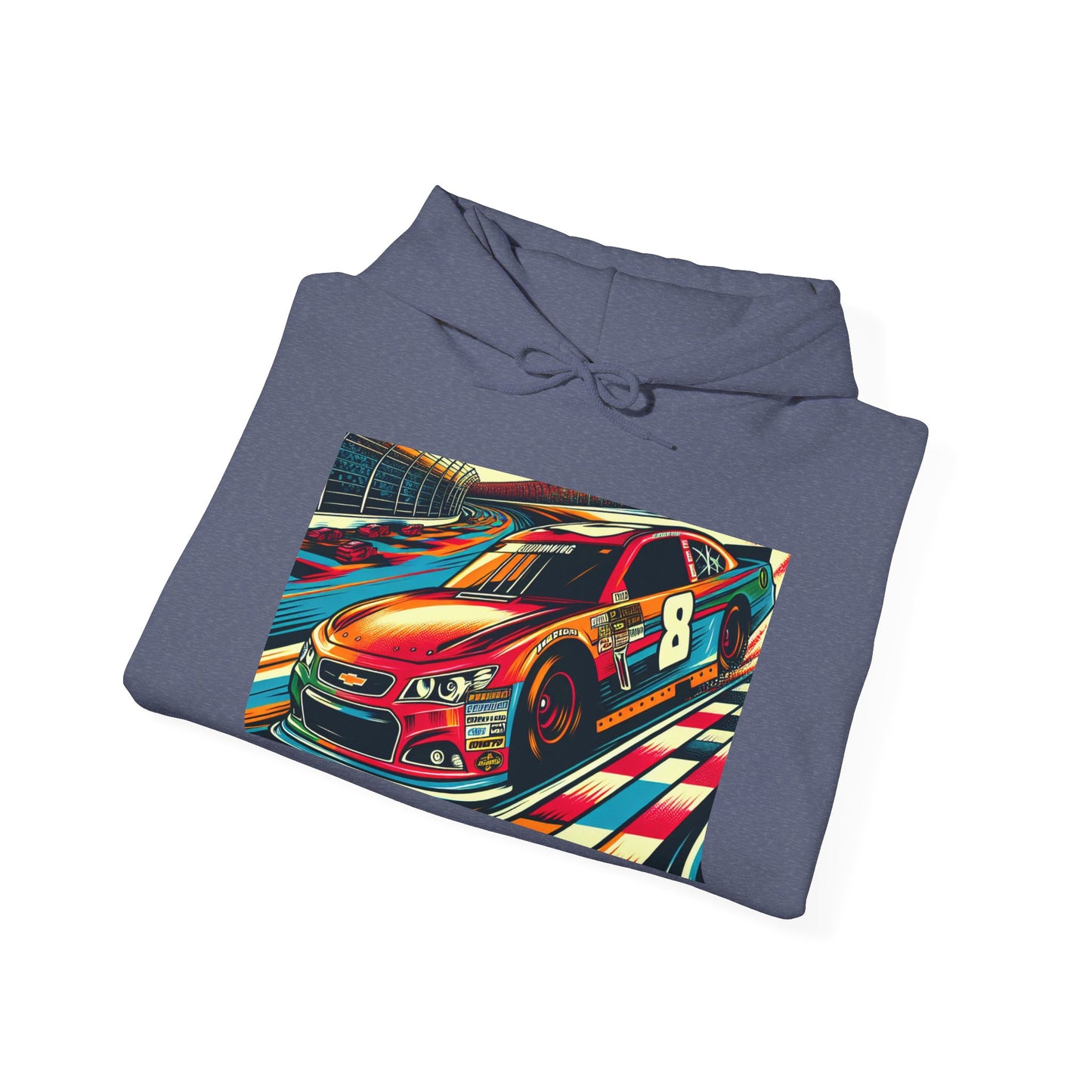 Nascar 8 Unisex Hoodie - Racing Vibes