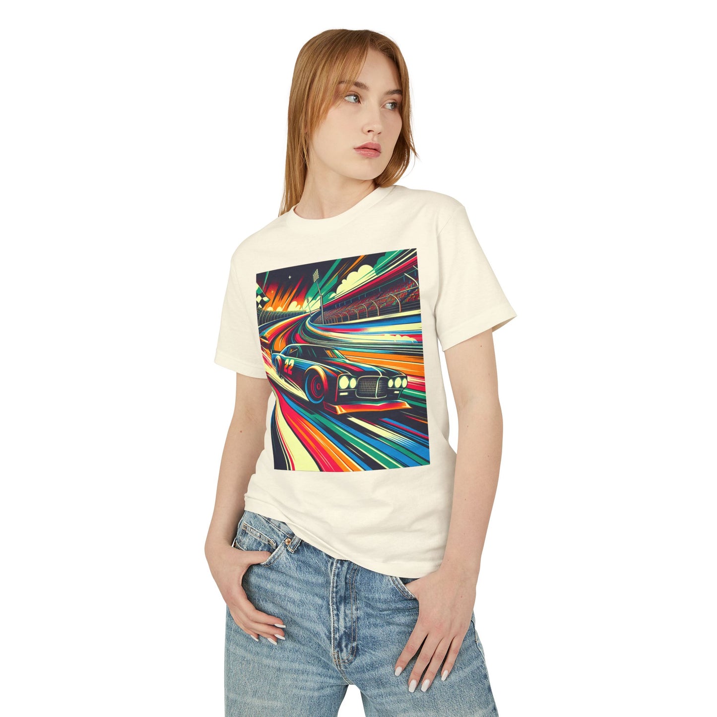 Nascar Heavyweight Tee - Unisex Garment-Dyed Shirt