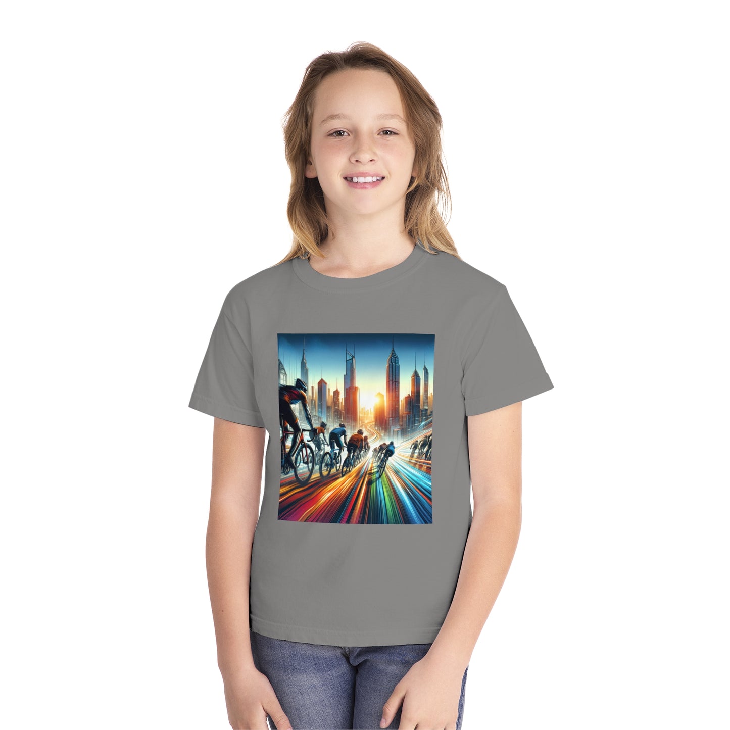 Cycling Youth Midweight Tee