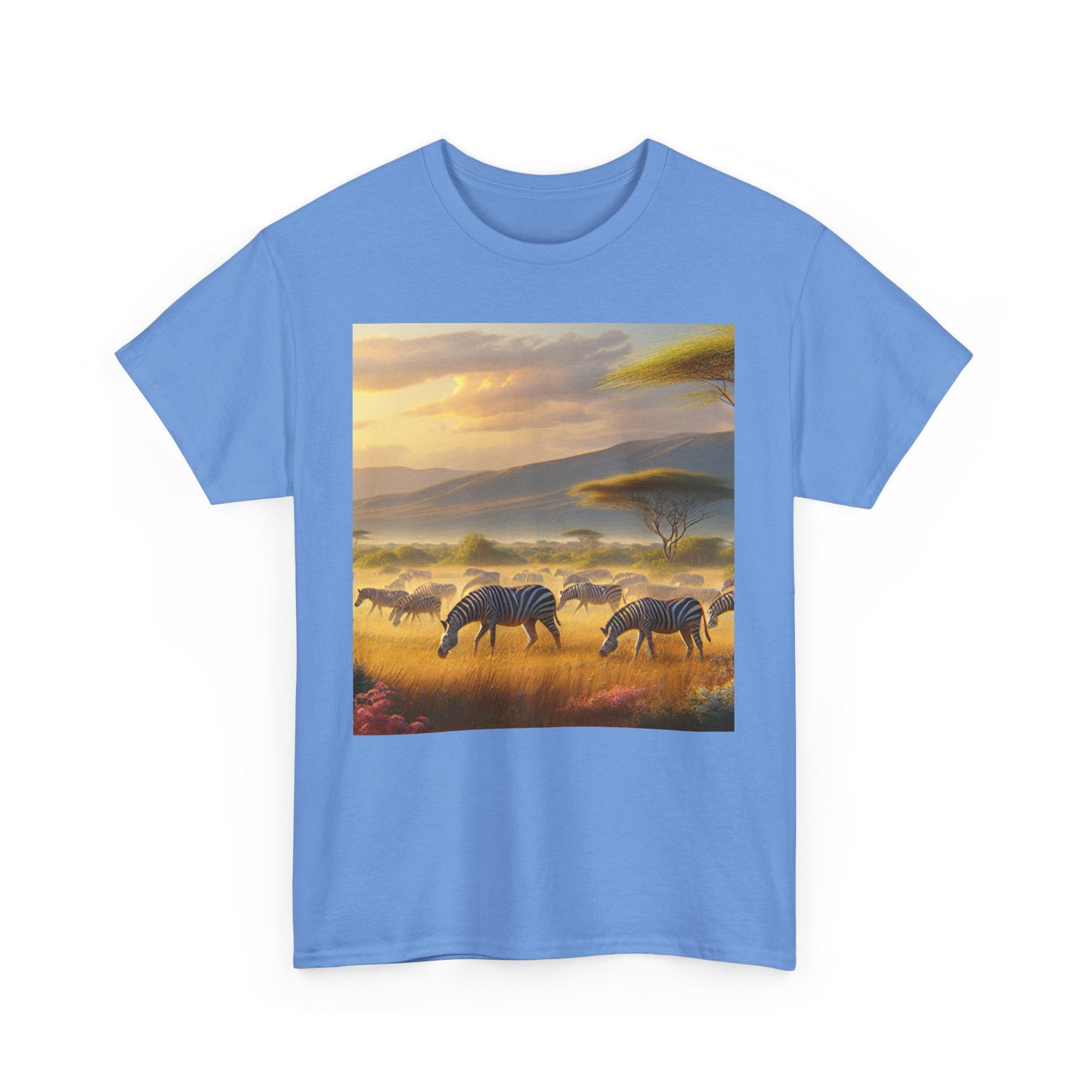 Zebras Women's Heavy Cotton Tee