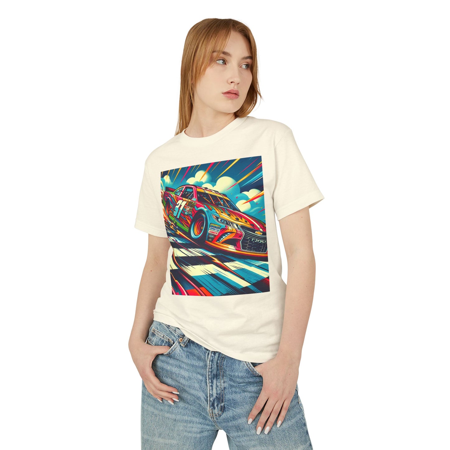 Nascar 31 Heavyweight Tee - Unisex Garment-Dyed Shirt