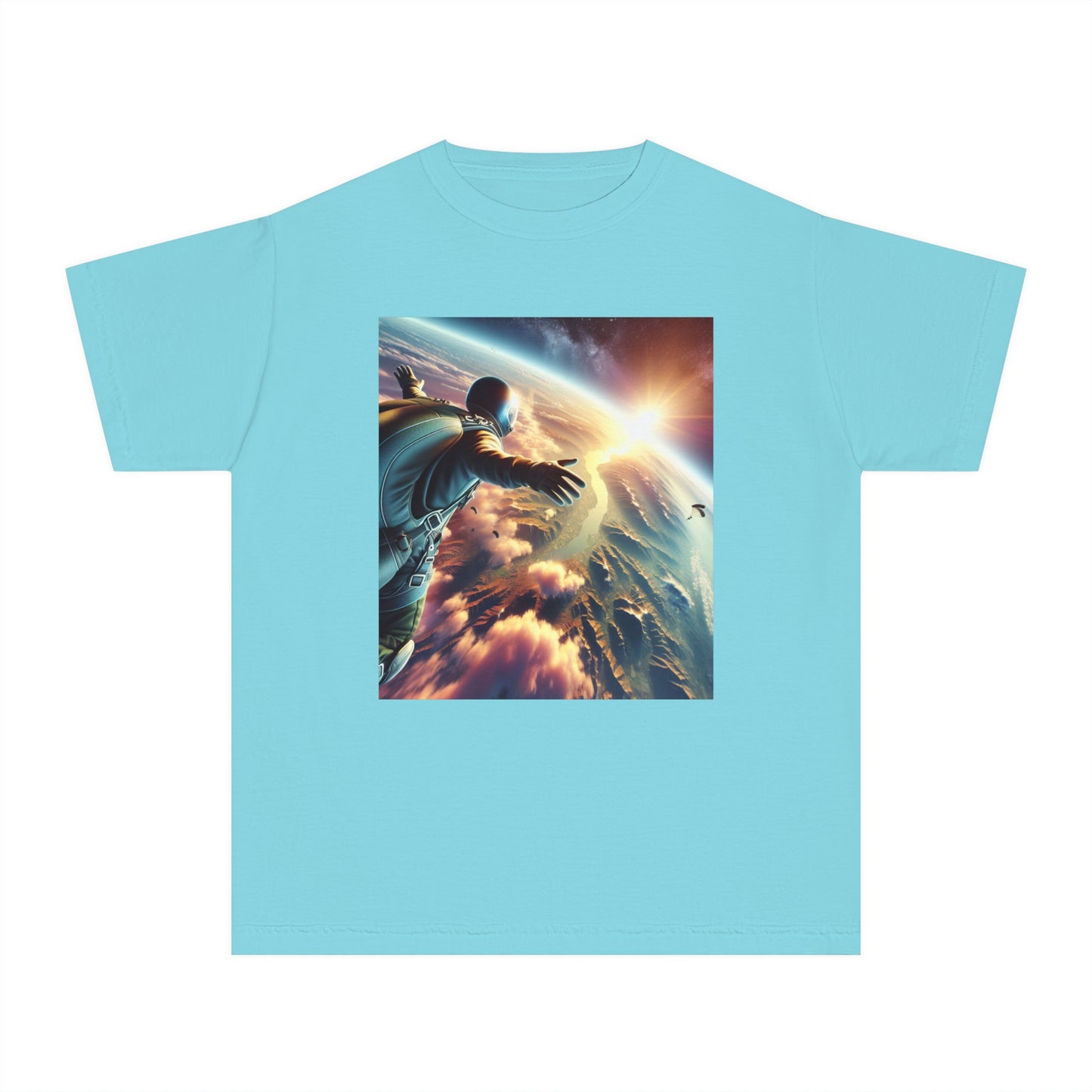 Sky Diving Youth Midweight Tee