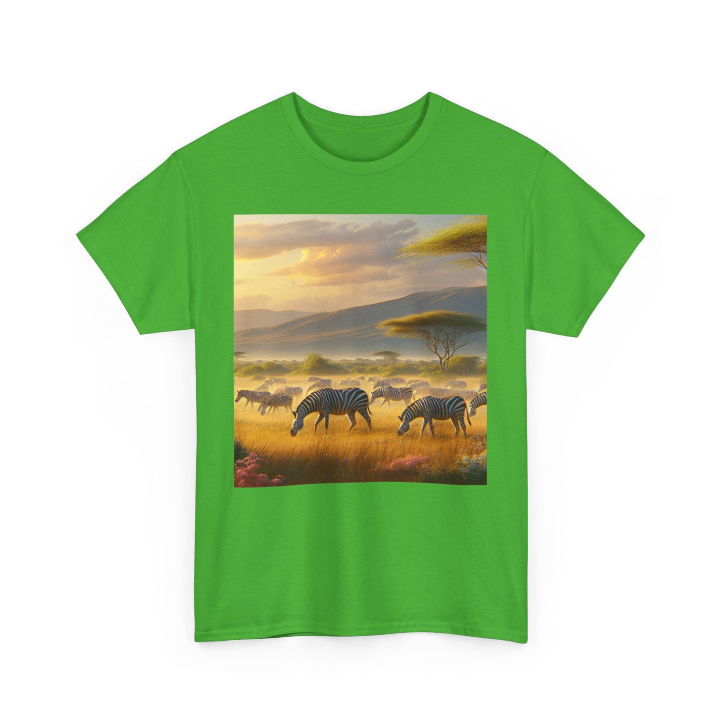 Zebras Women's Heavy Cotton Tee