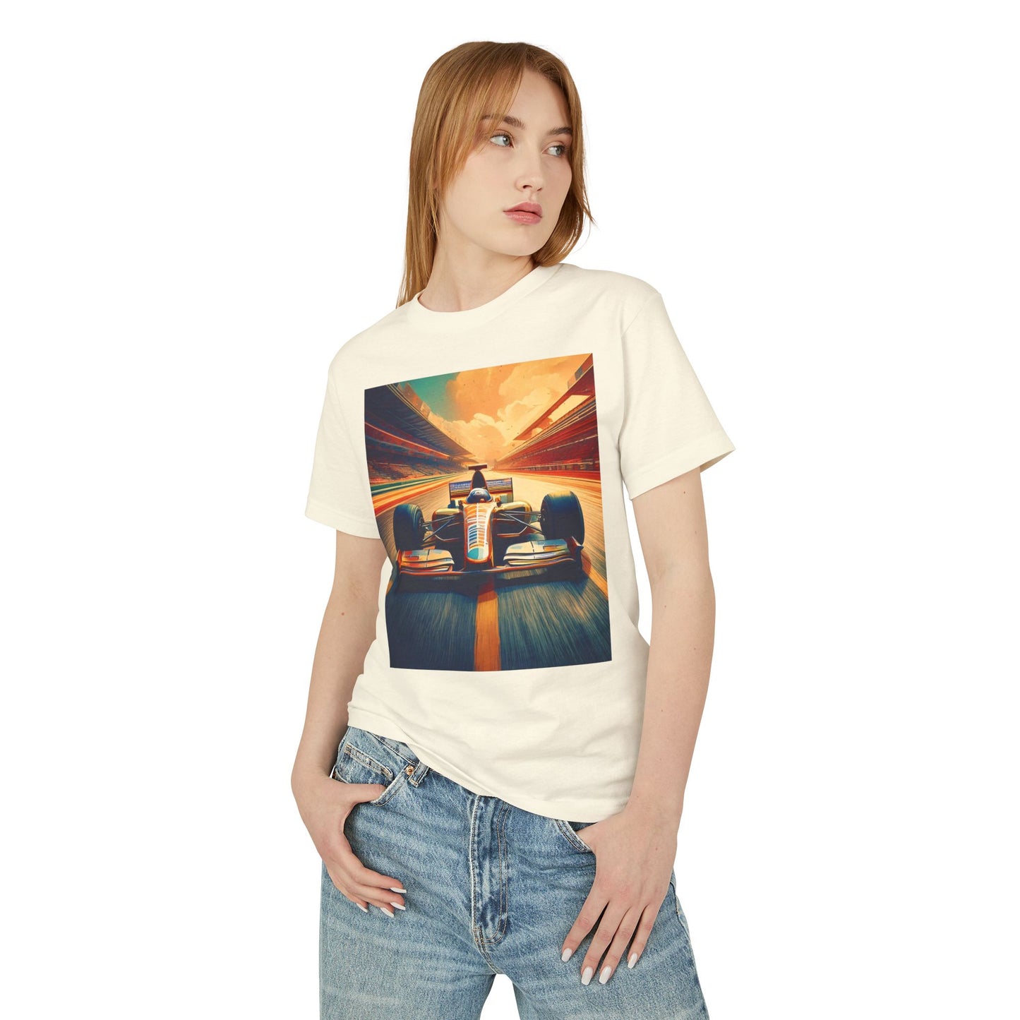 F1 Heavyweight Tee - Unisex Garment-Dyed Shirt