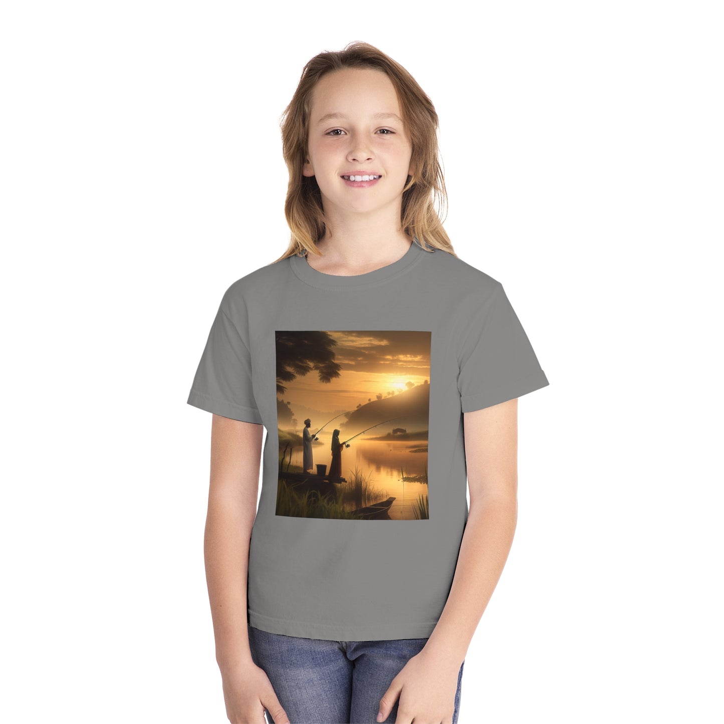 Fishing Youth Midweight Tee