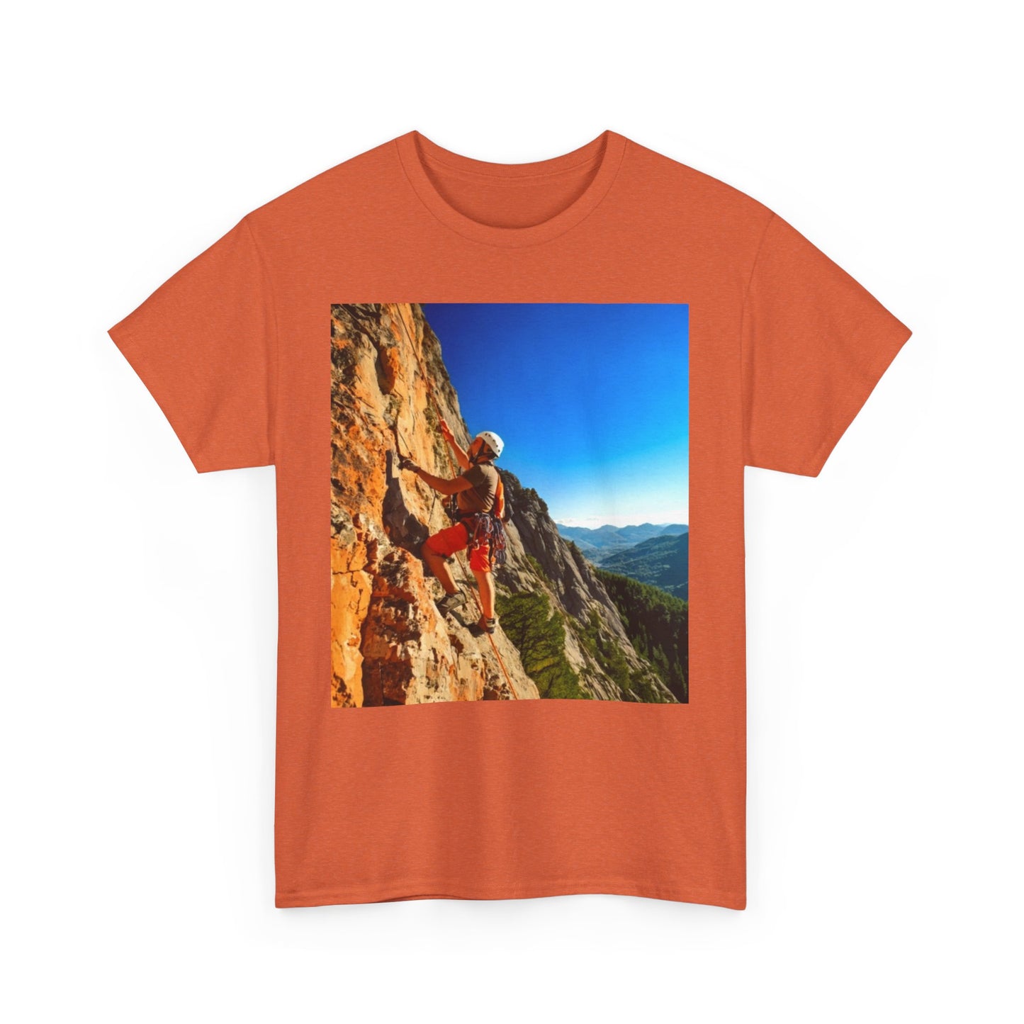 Rock climbing Women's Heavy Cotton Tee