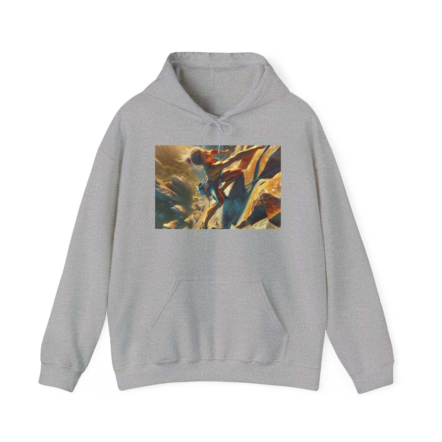 Rock Climbing Unisex Hoodie - Sports Team Vibes