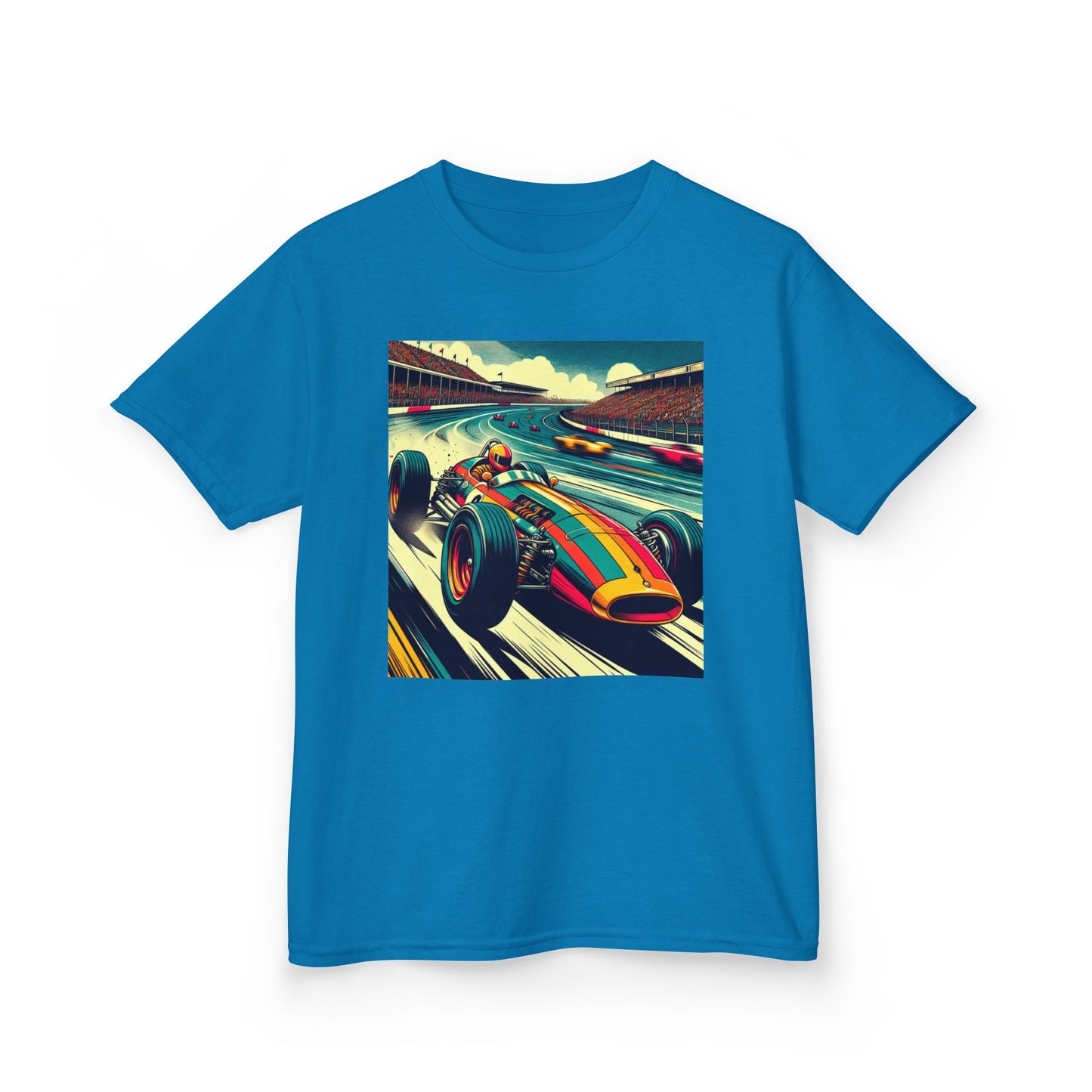 Vintage F1 Kids Tee, Birthday Gift, Everyday Wear, Reference Guide, Unique Design