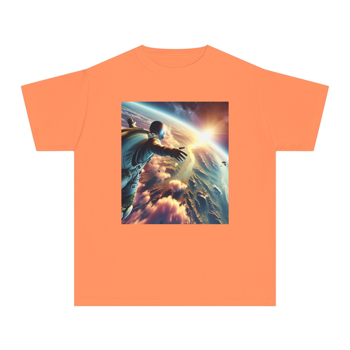 Sky Diving Youth Midweight Tee