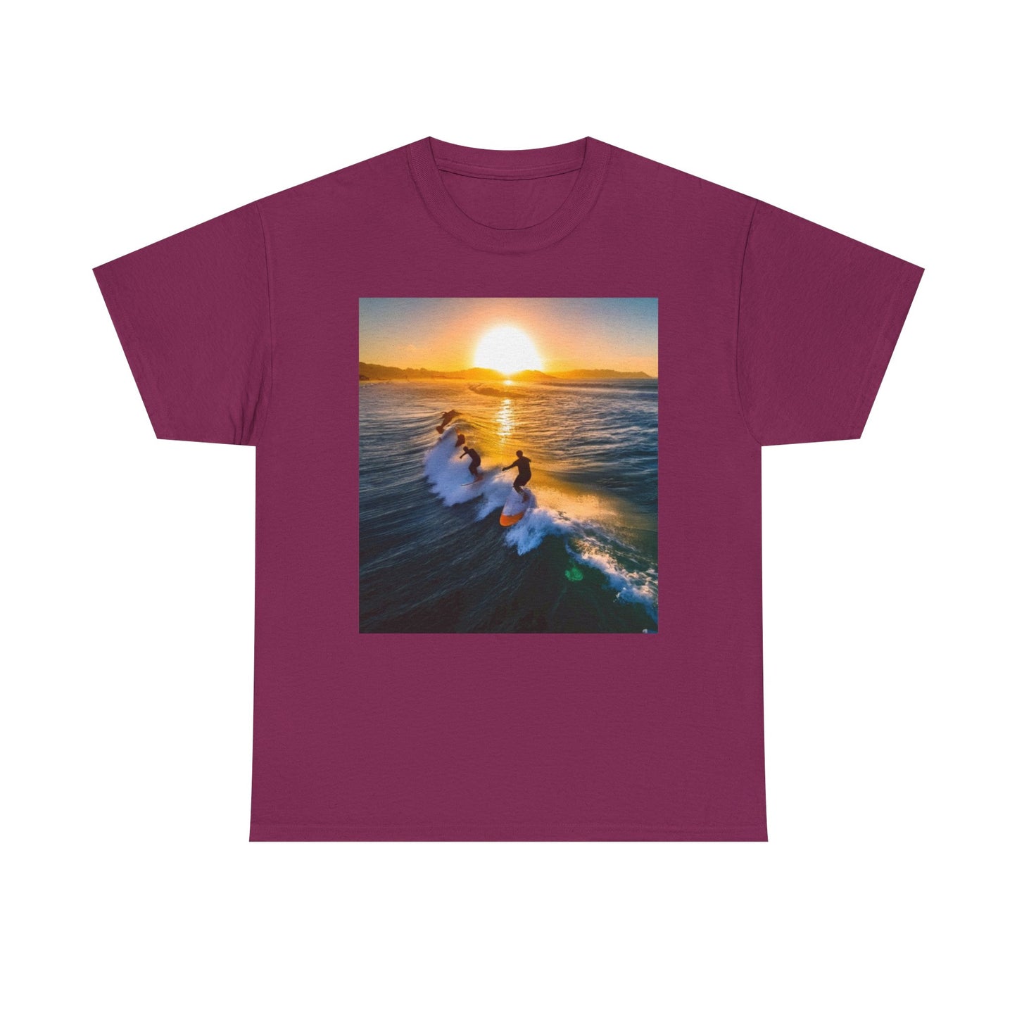 Surfing Women's Heavy Cotton Tee