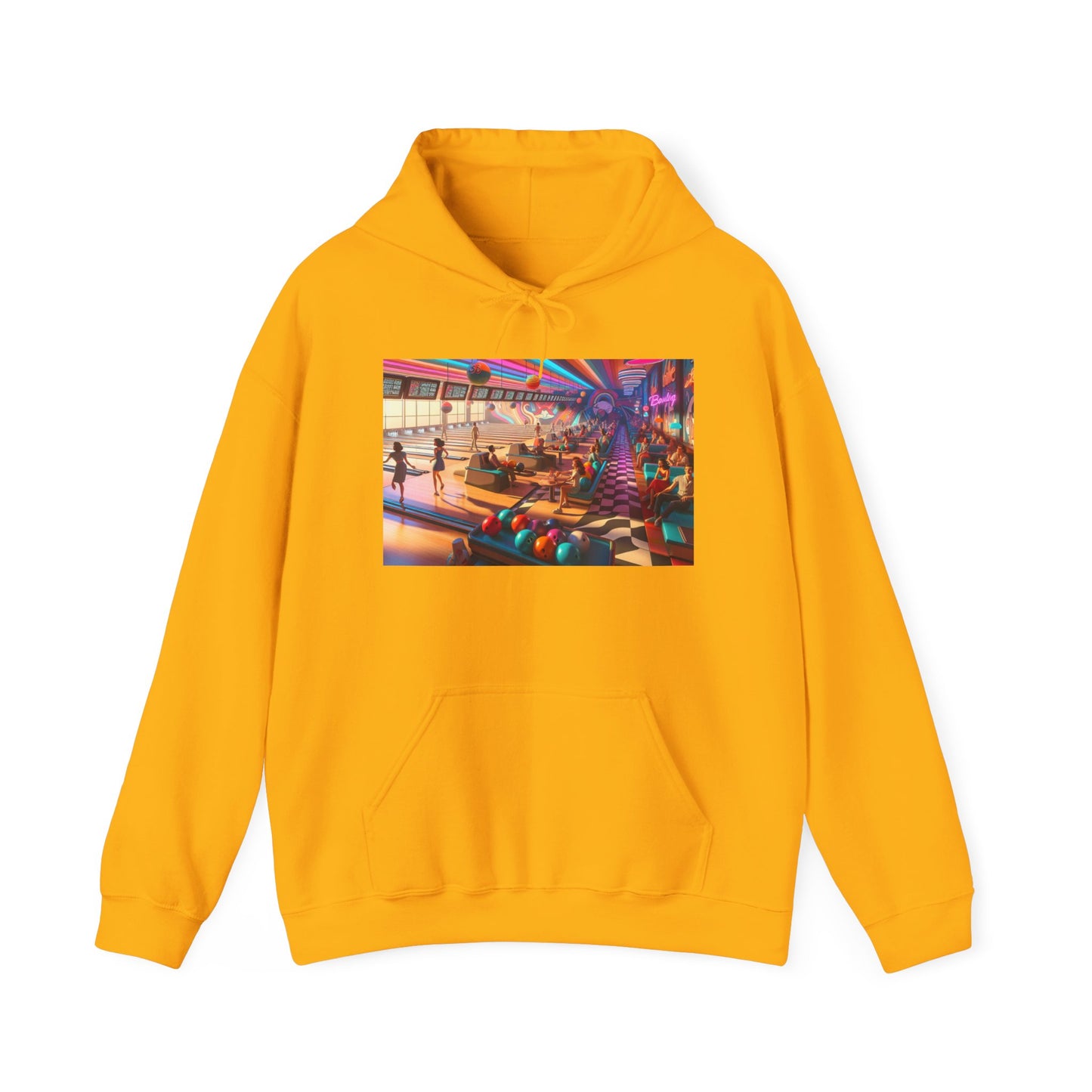 Bowling Unisex Hoodie - Sports Team Vibes